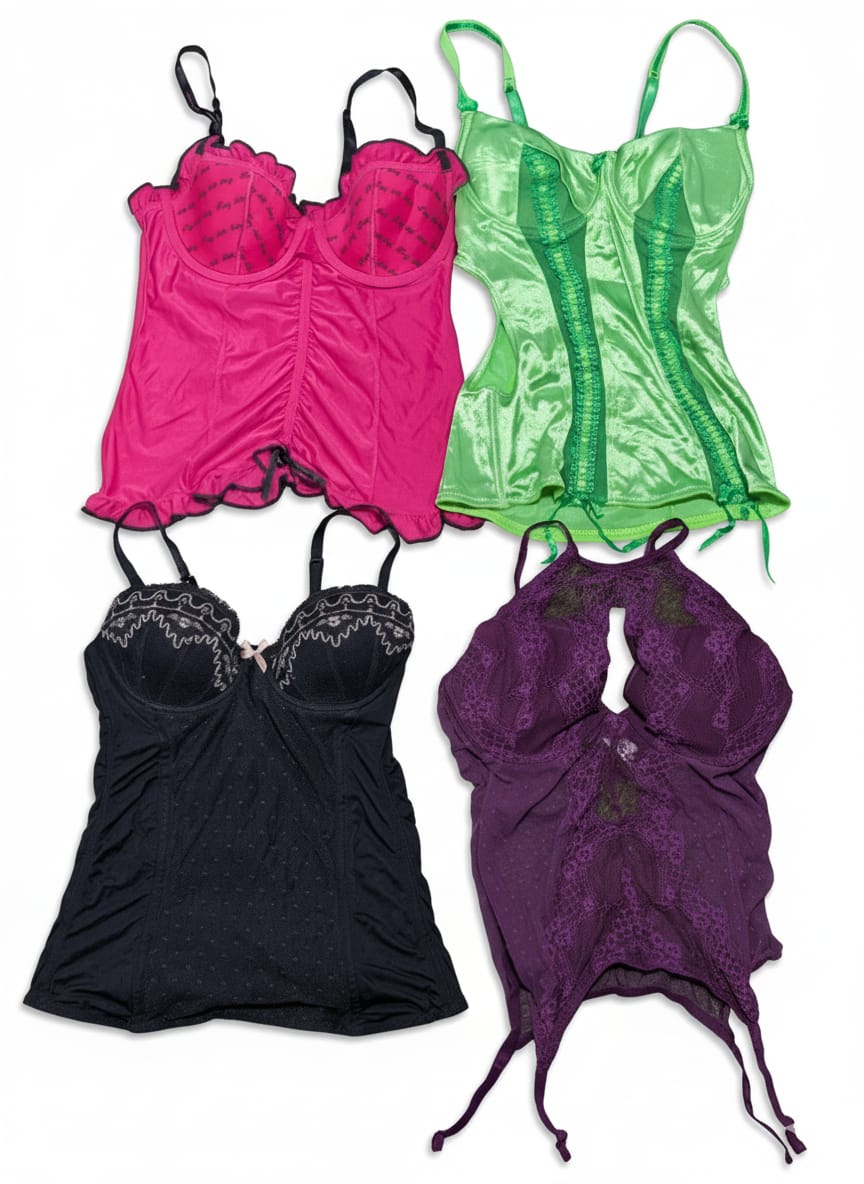 Yv70 BabyDoll Tank Top/ Corset