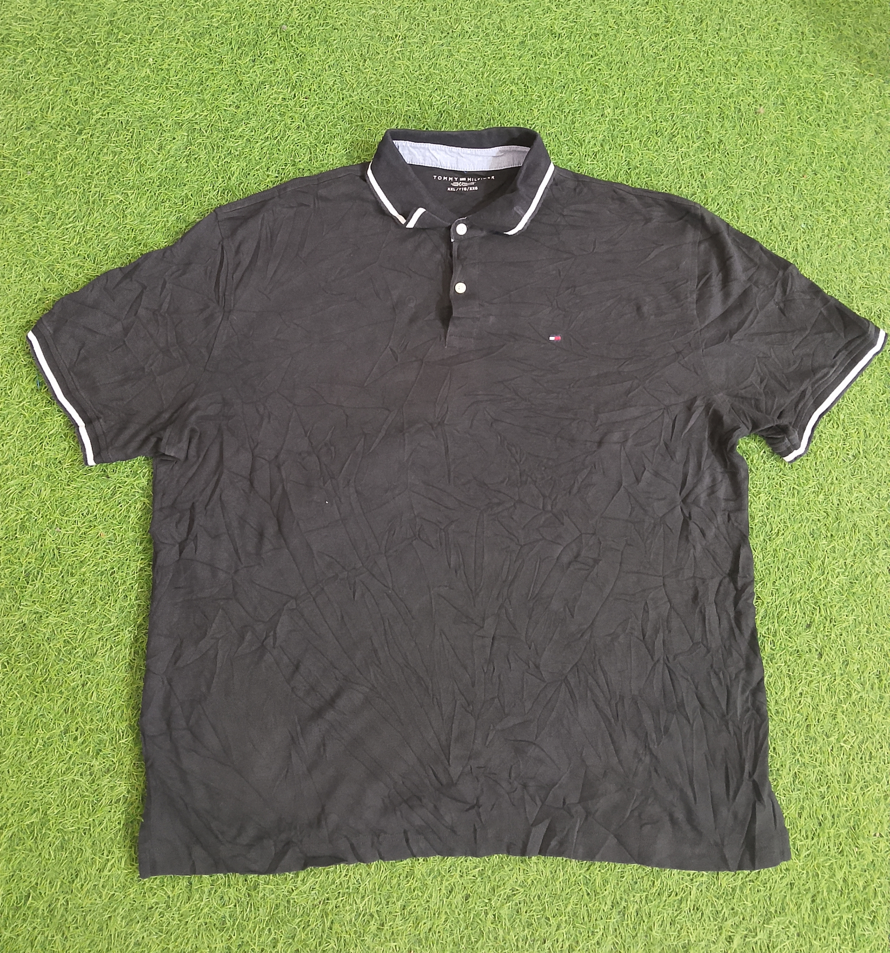 Camiseta de color sólido sencilla Tommy Hilfiger