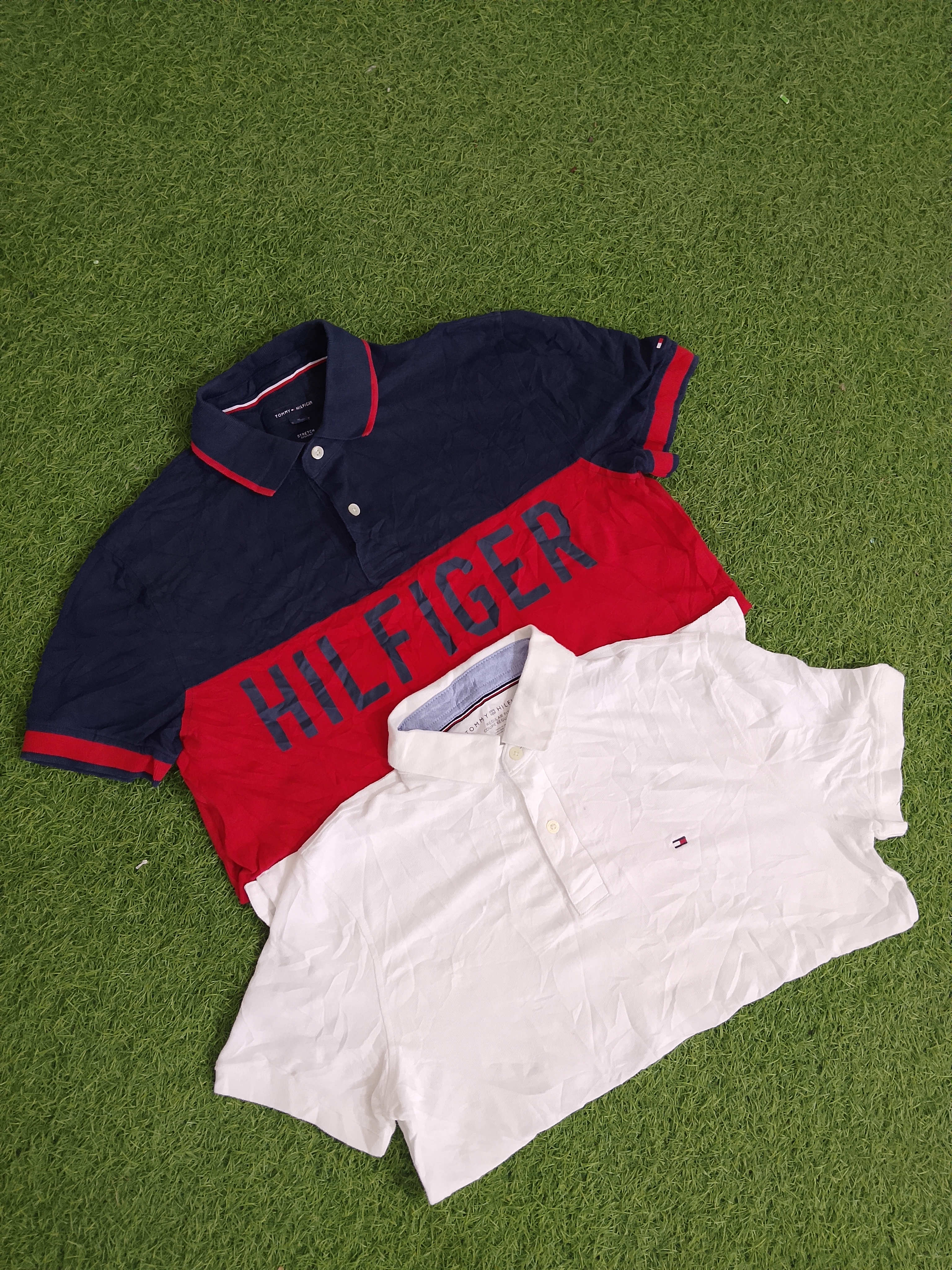 Camisa de T-shirt Lisa y a Cuadros de Tommy Hilfig..