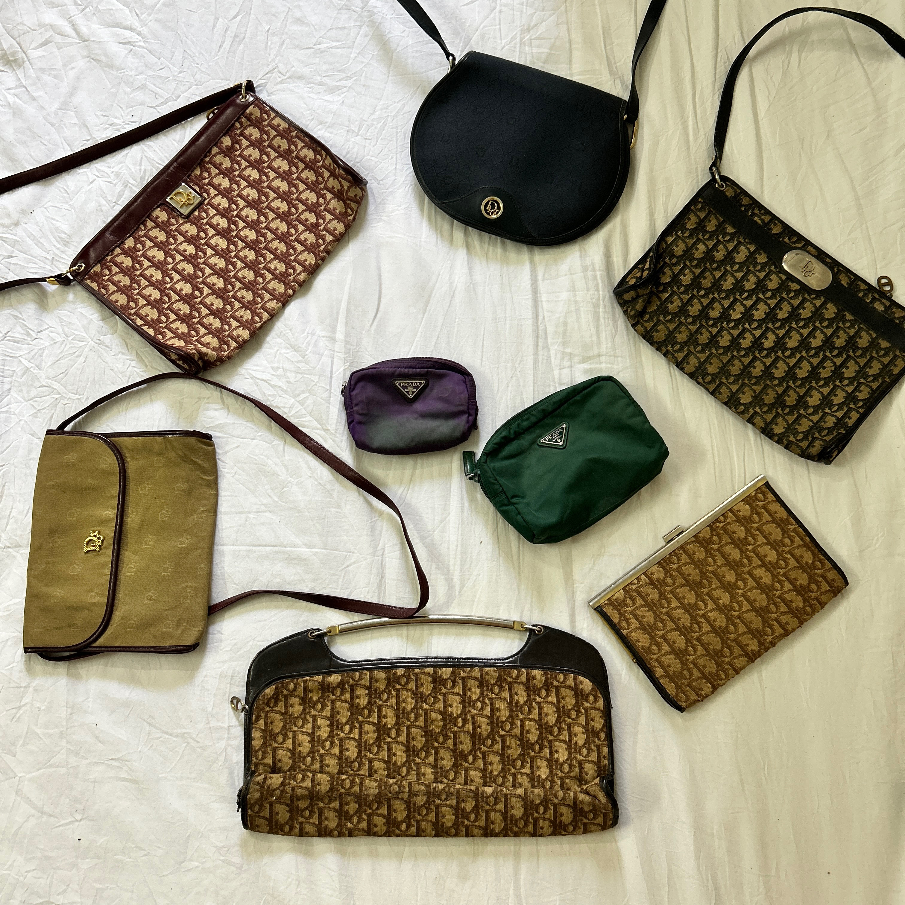 Vintage Dior bags available