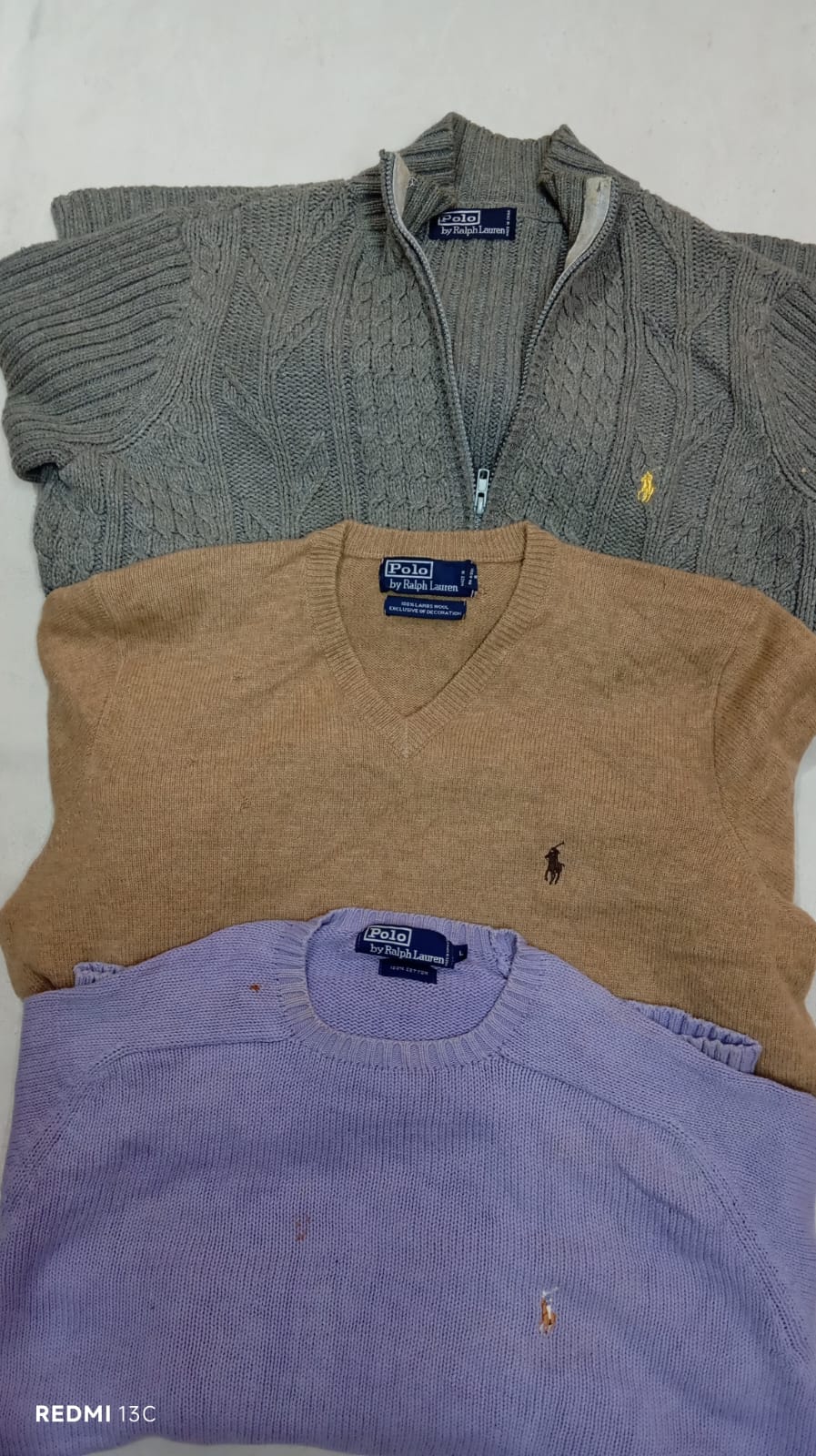 Polo Ralph Lauren authentic sweaters