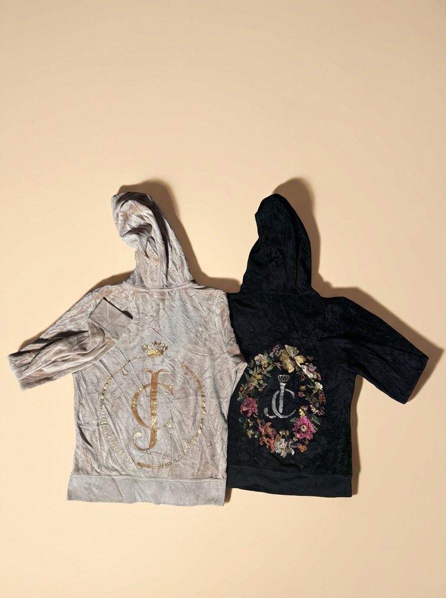 ジュシー・クチュール・ベロア・フーディ