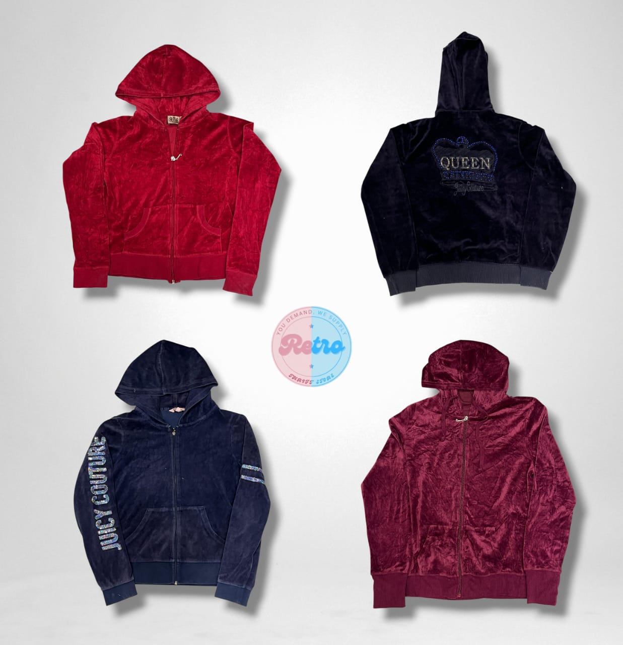 ジュシー・クチュール・ベルベットジャケット (E)