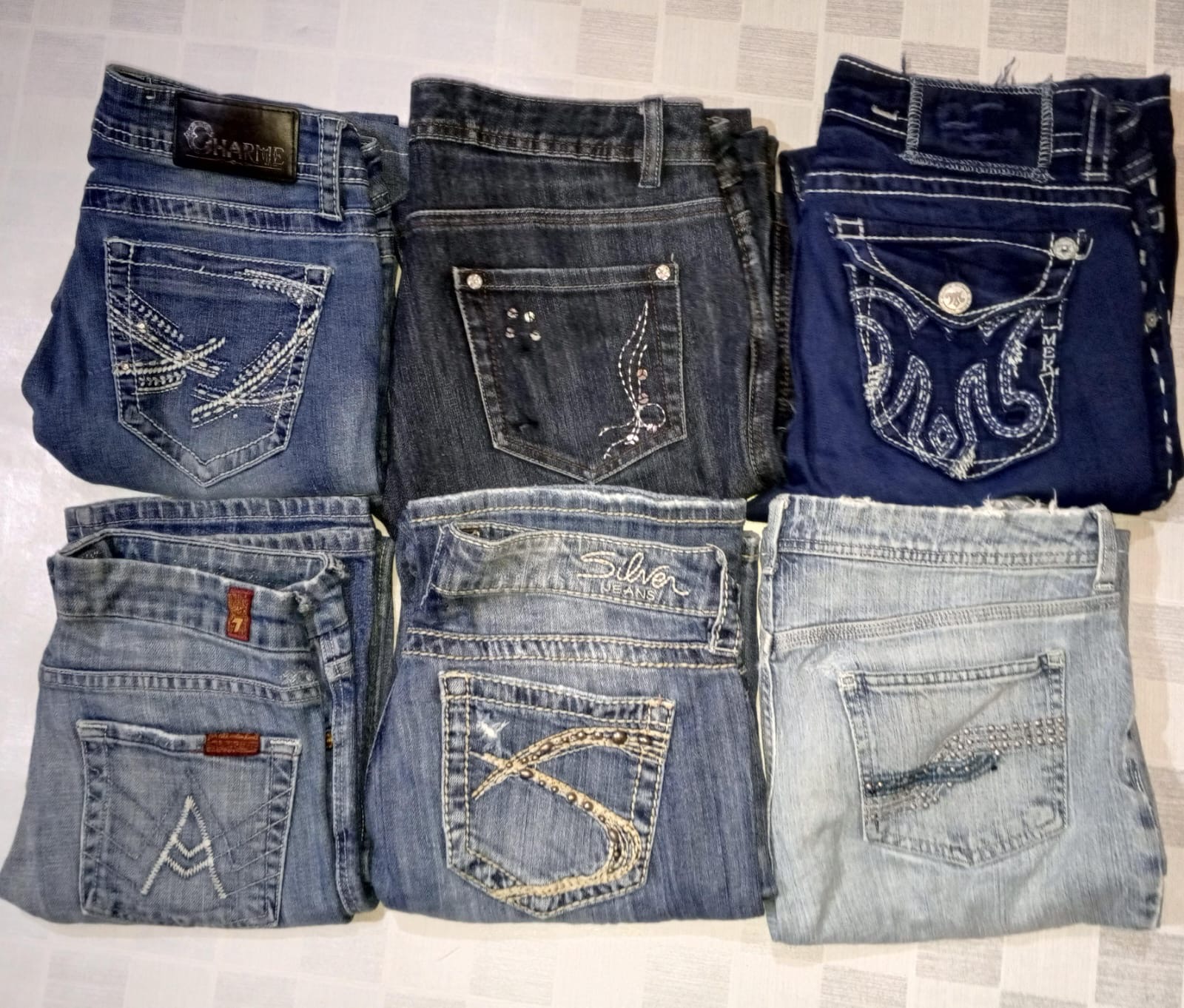 SILVER AND OTHER BRAND JEANS (ID 842)