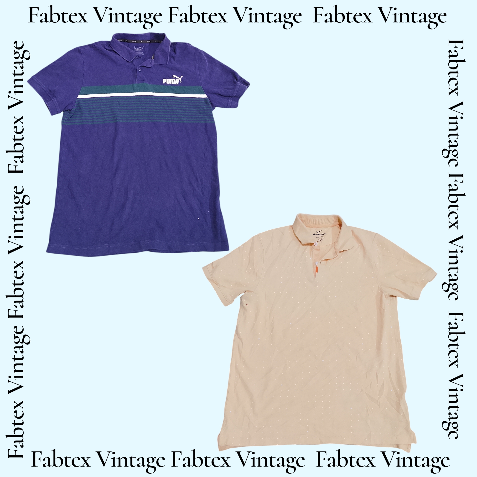 (FV-653) ブランドカラーTシャツ (Puma, Nautica, Champion, Edd..