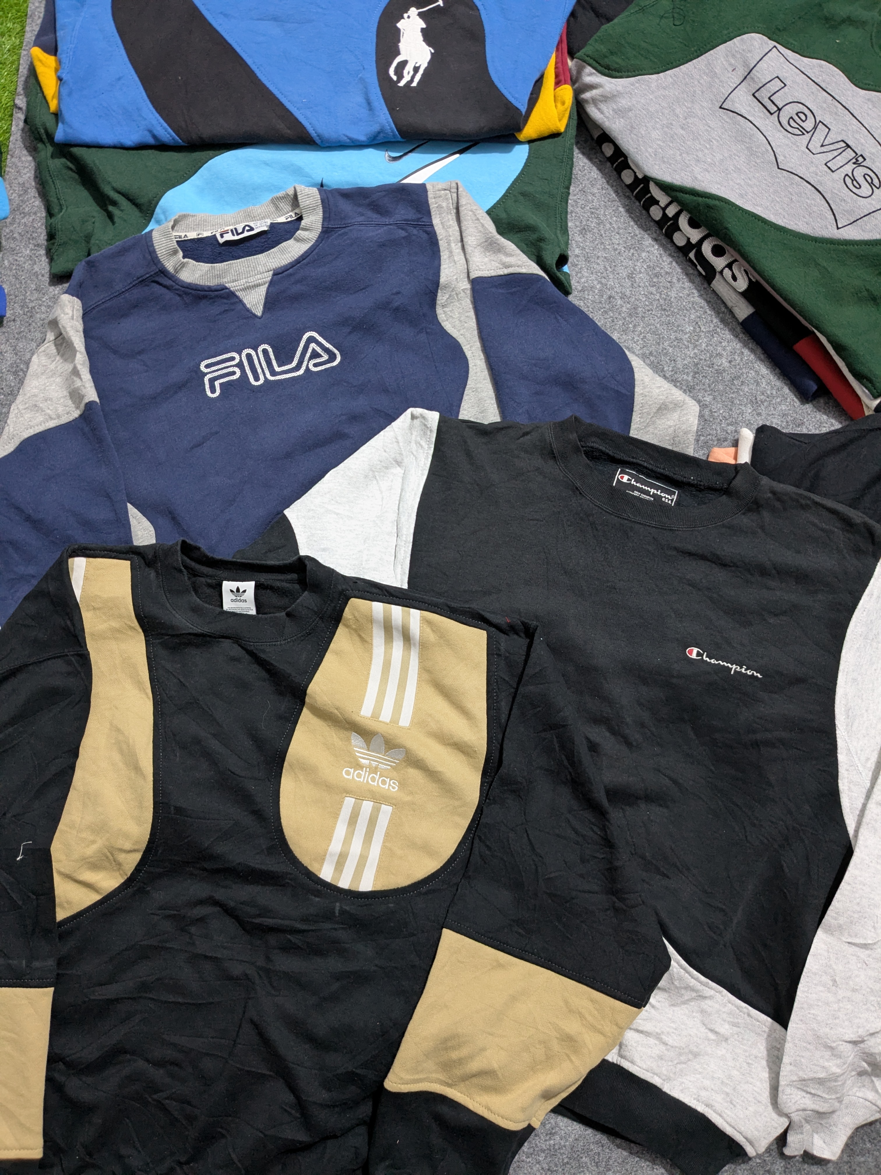 アップサイクル ミックス ブランド ジャンパー