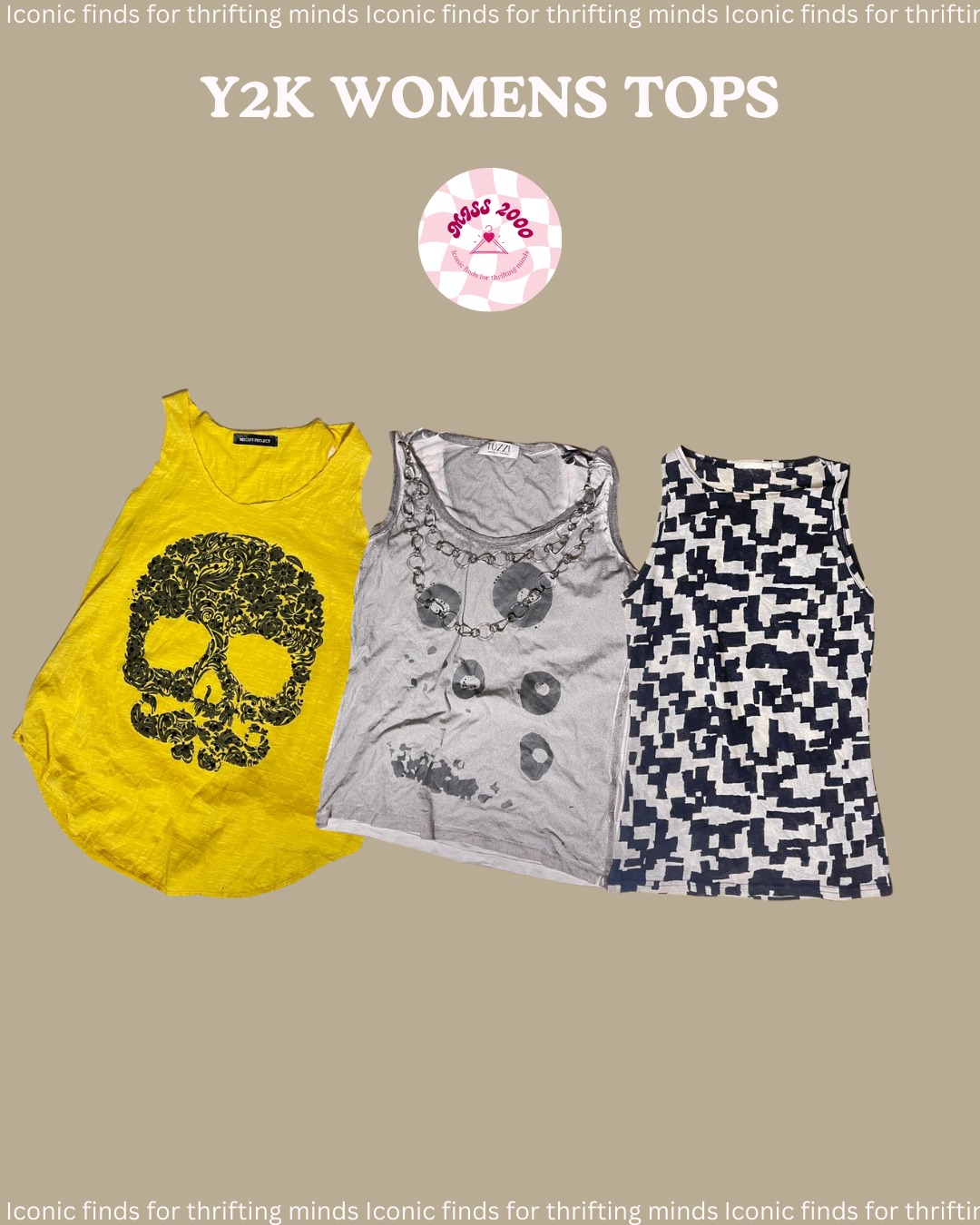 Retro Remix: Y2K Women’s Tank Tops