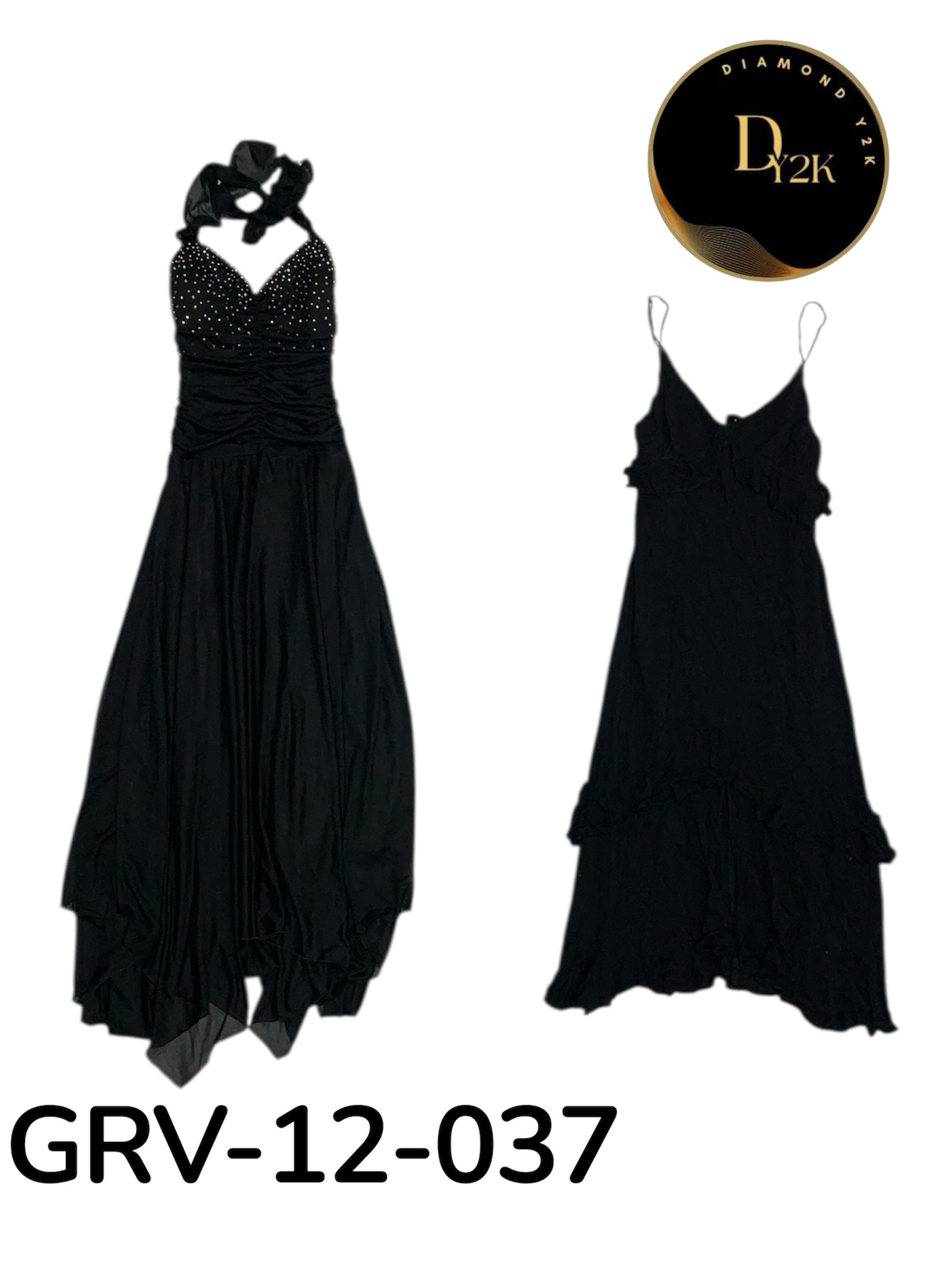 Y2K Retro Polyester Dress for Women – Summer Party..