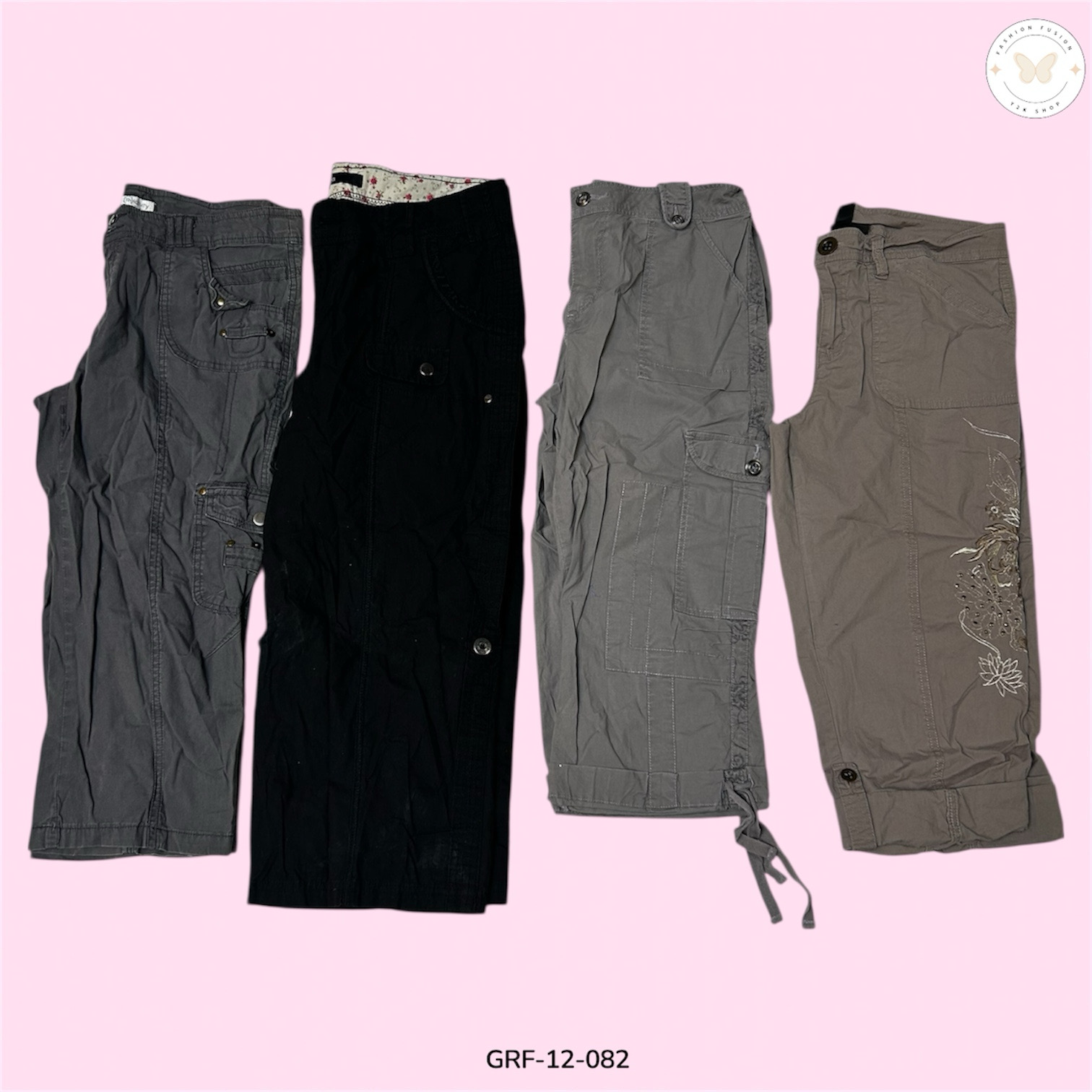 Classic Utility Cargo Capri – Everyday Comfort Fit..