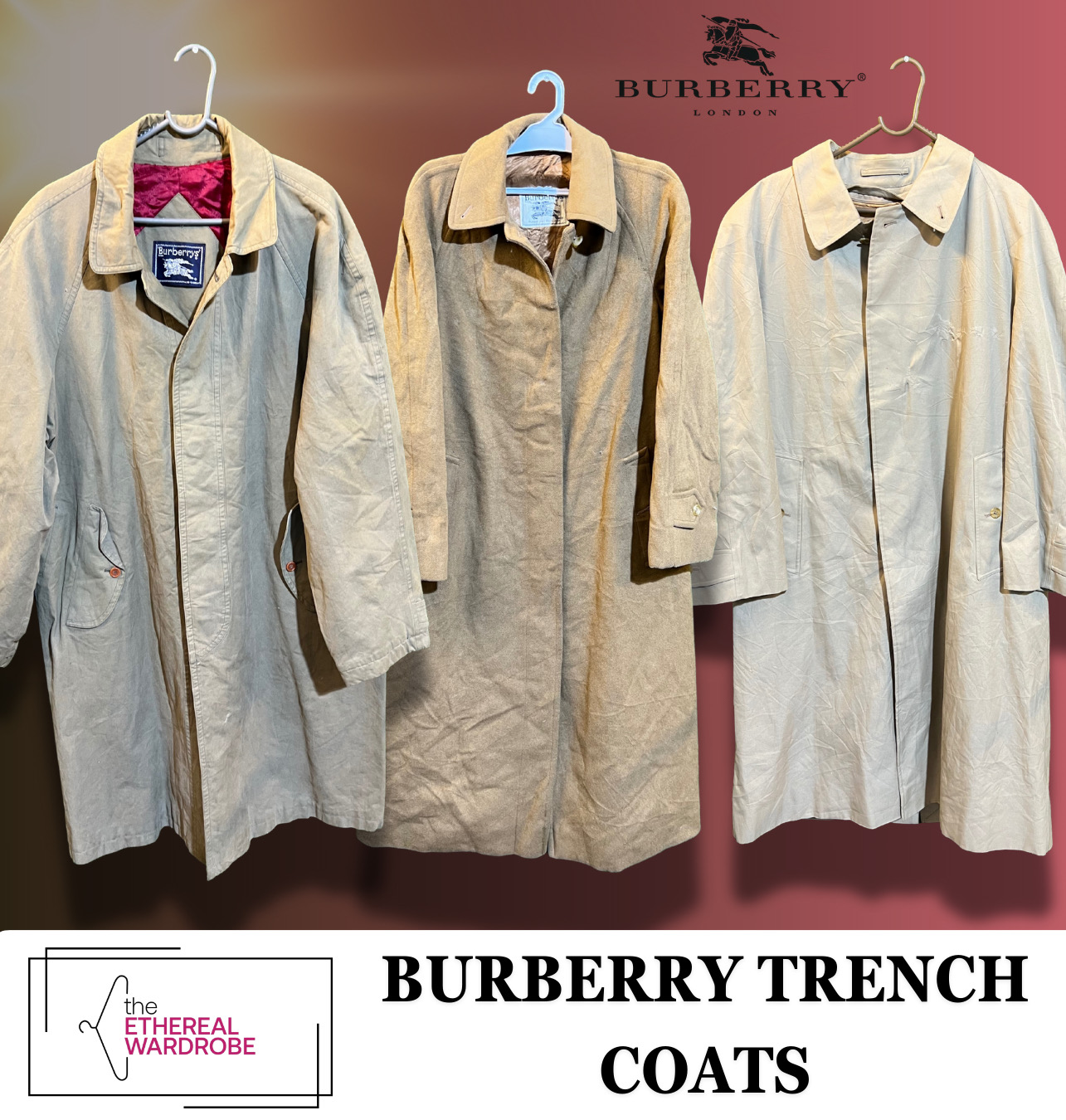 Premium Burberry Trench Coats