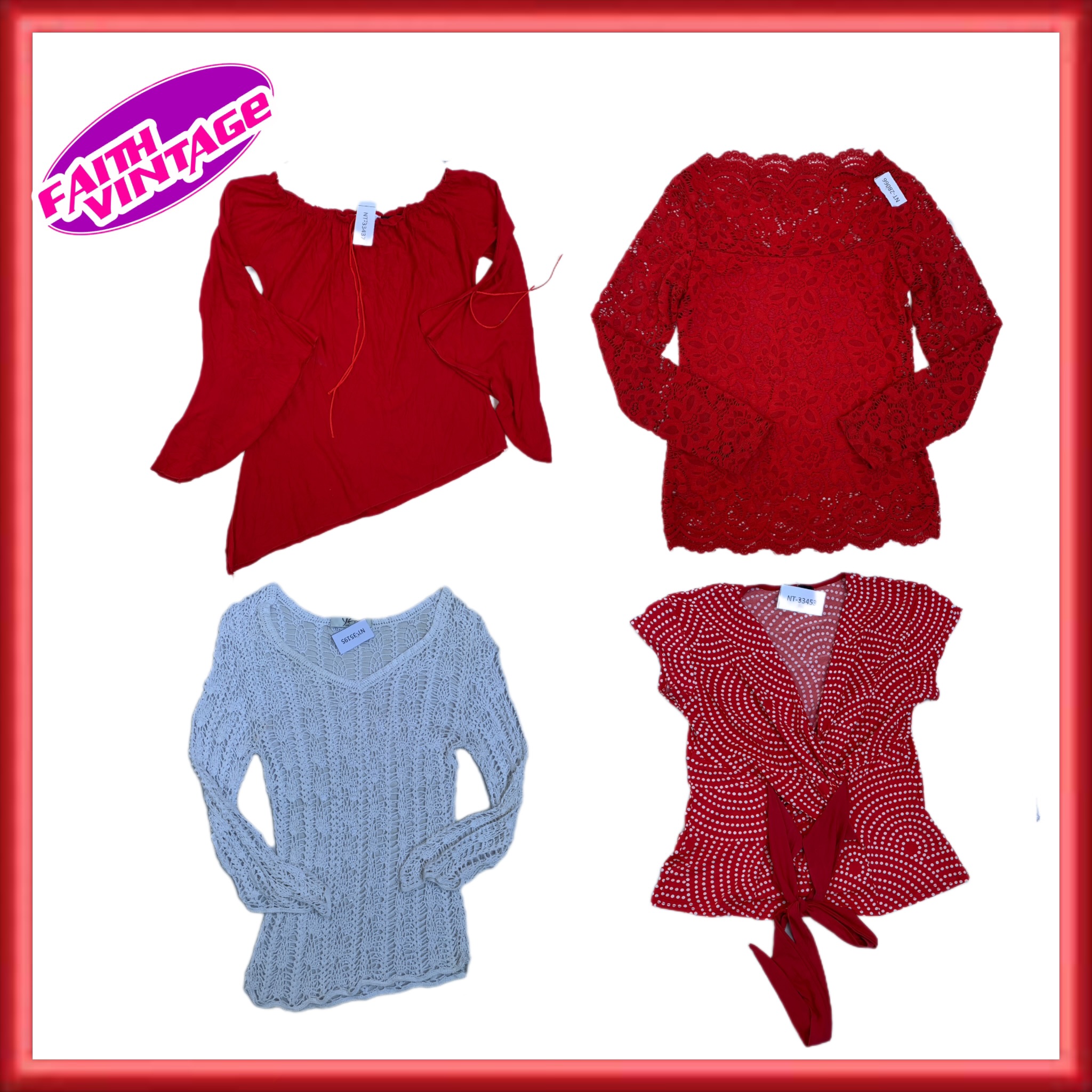 Cherry White Flare Tops Skirts And Dresses