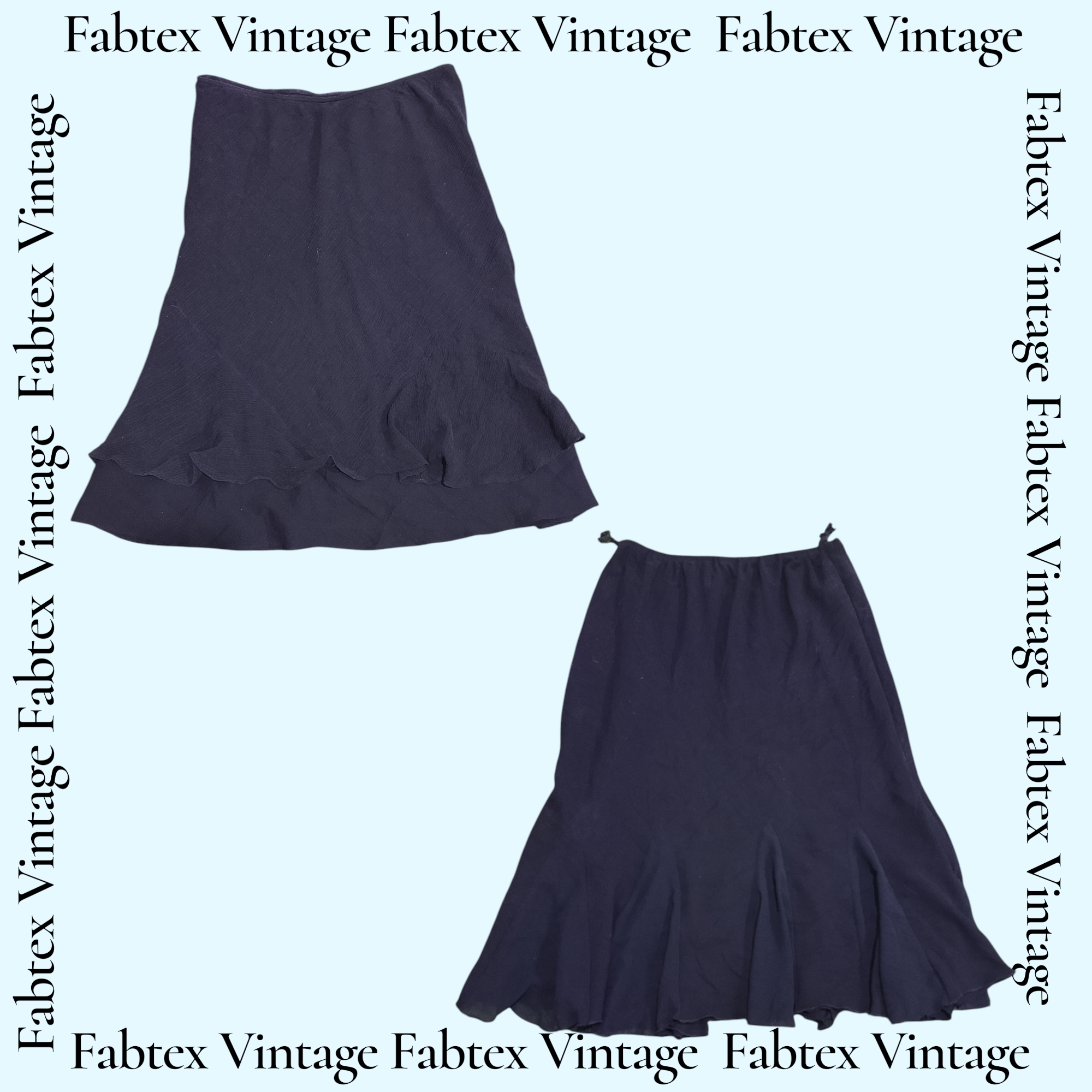 (FV-731) Y2K Black Aesthetic Skirt Bundle - EveryD..