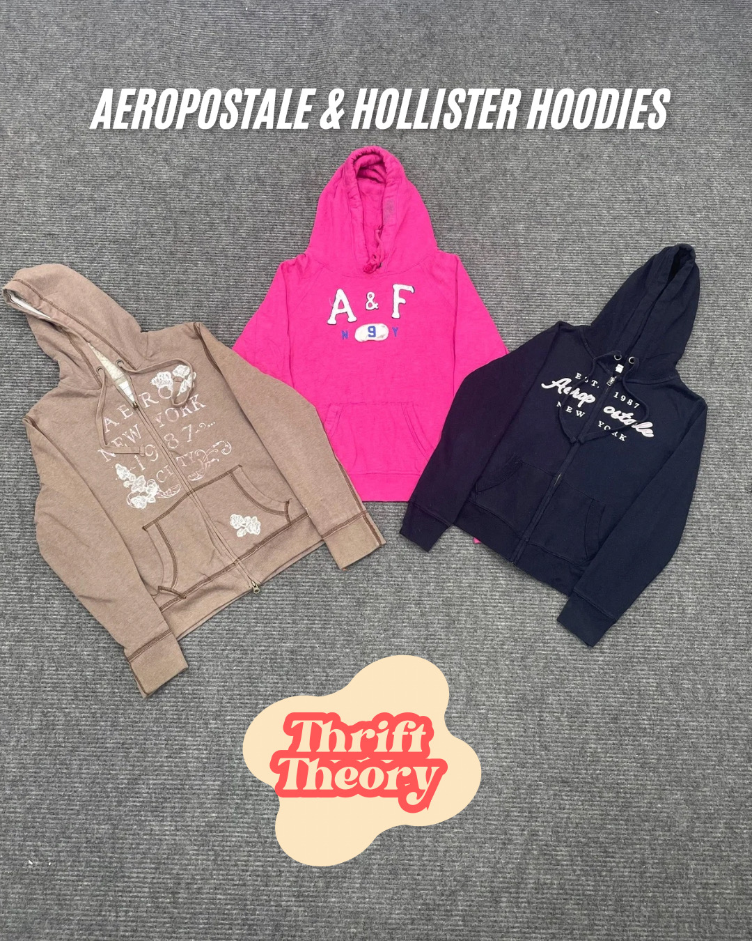 Aeropostale & Hollister フーディ - (15/12)