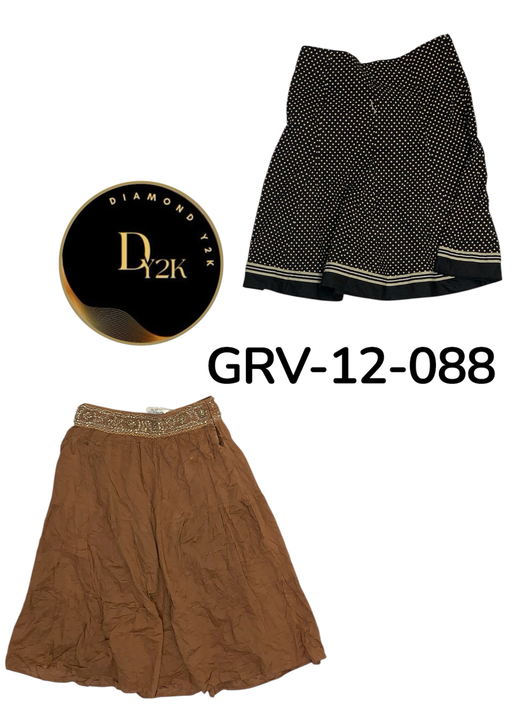 2000s Y2K Cotton Mini Skirt – Soft & Breathable Fa..