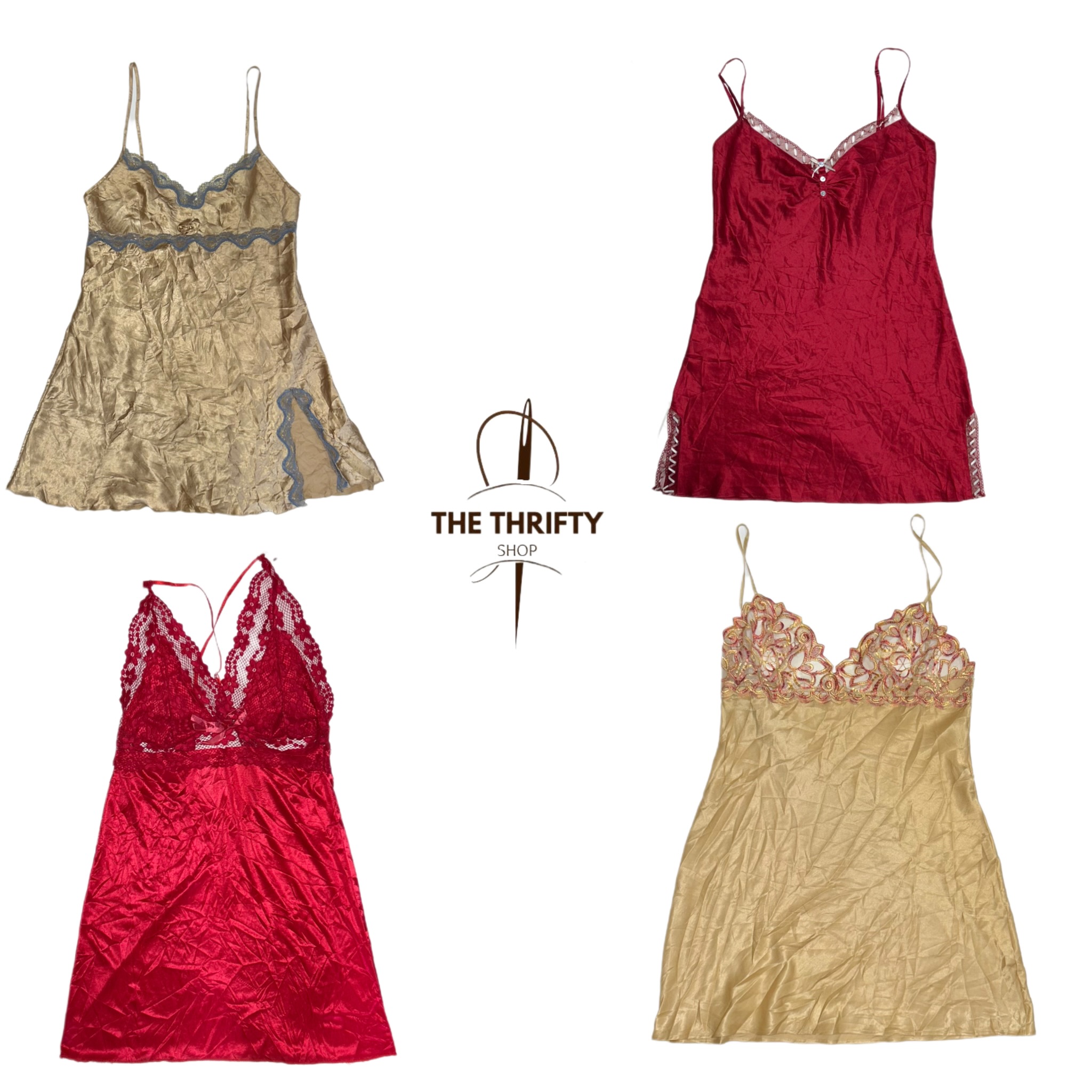 Y2k Silk slip Dresses (SU 277)