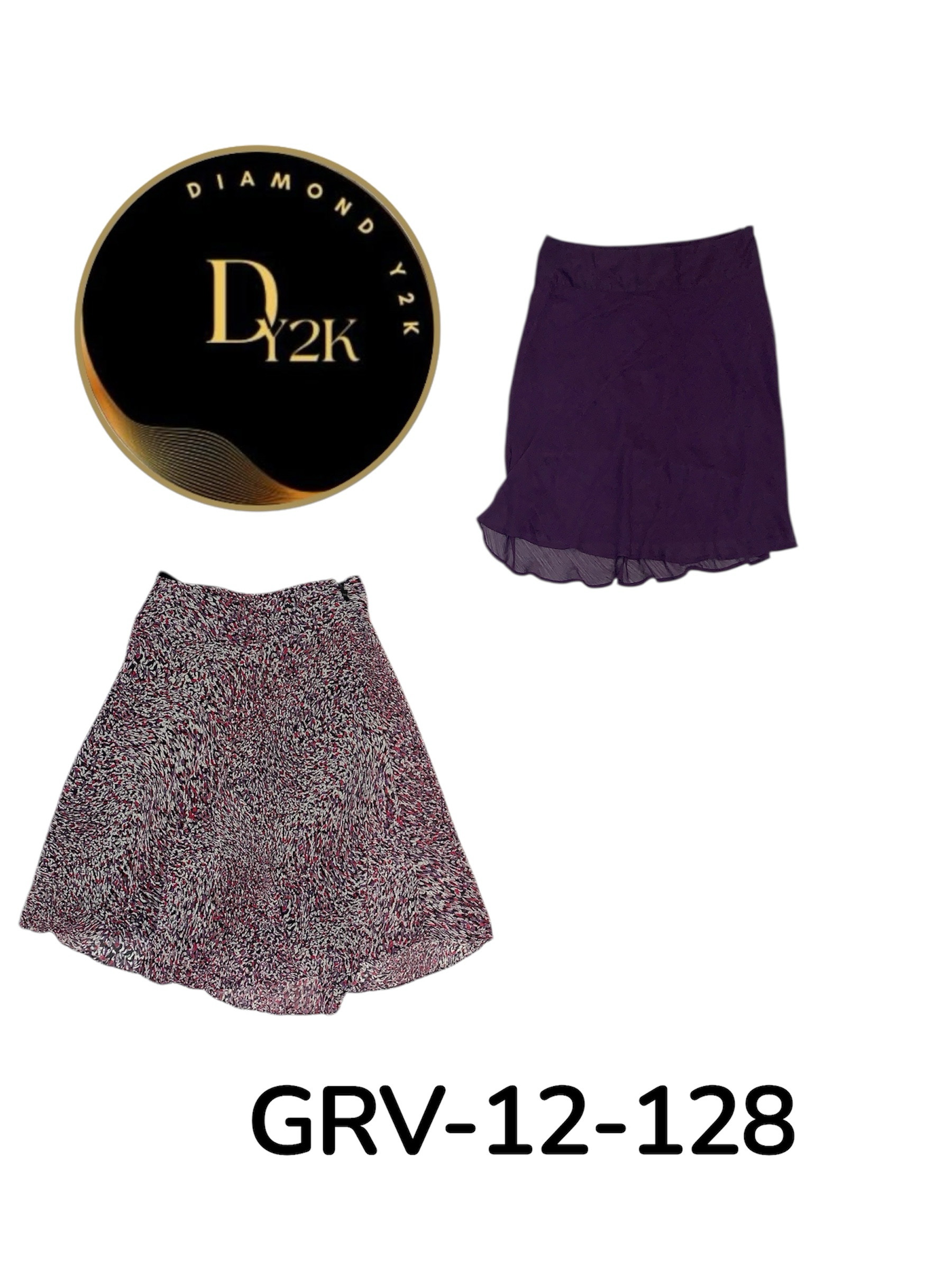 Classic Y2K Polster Skirt | Authentic Retro Look (..