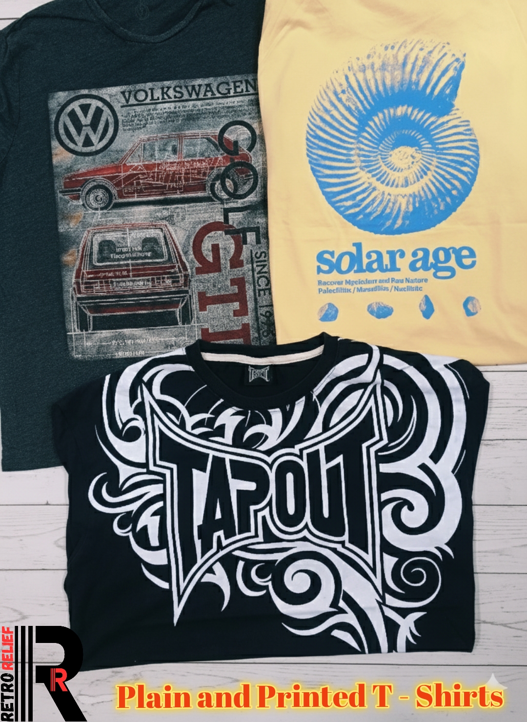 痛みとプリントTシャツ