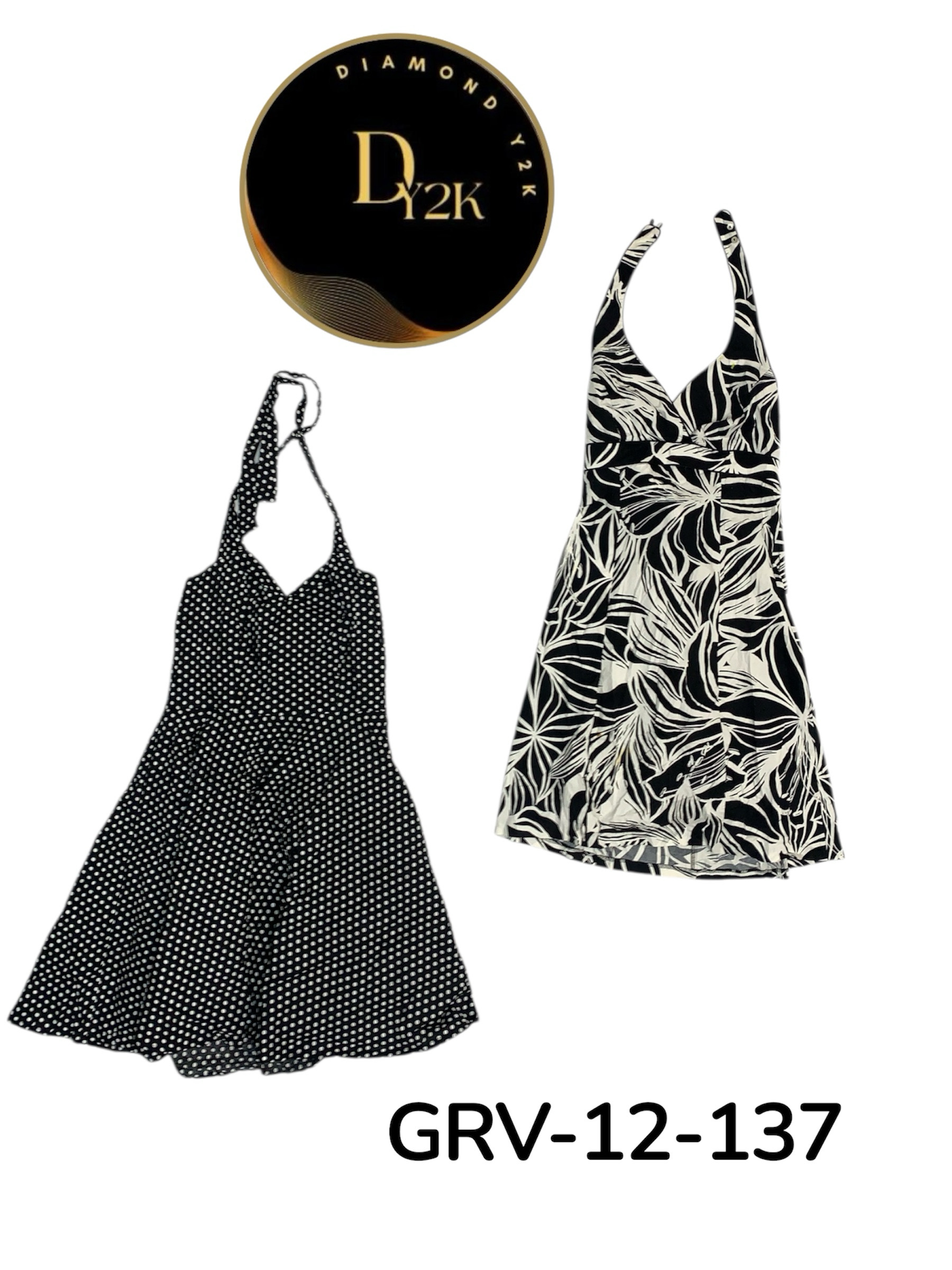 Y2K Cotton Dress – Vintage Aesthetic Summer Fit (G..