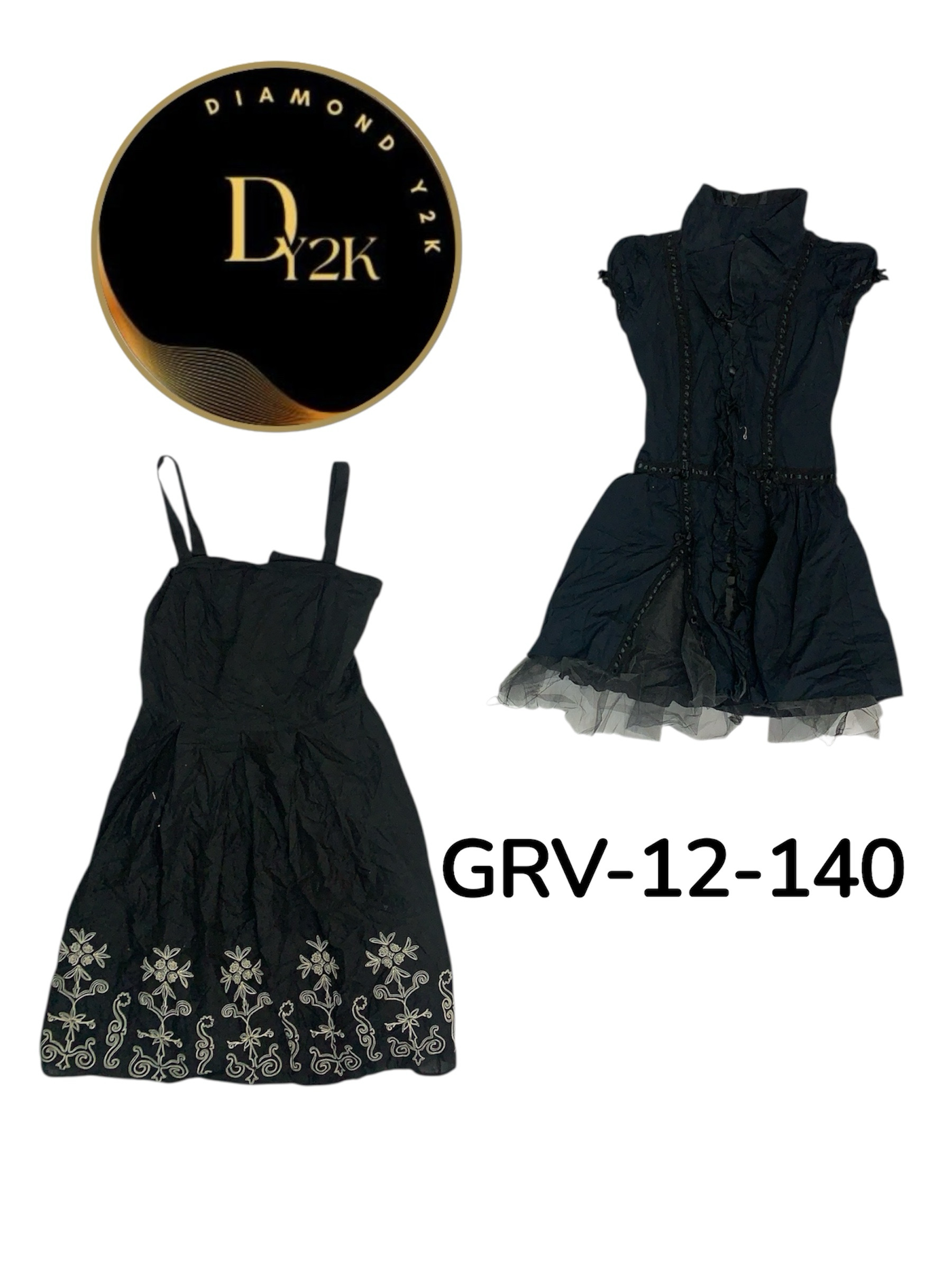 Y2K Inspired Cotton Dress | Soft & Trendy (GRV-12-..