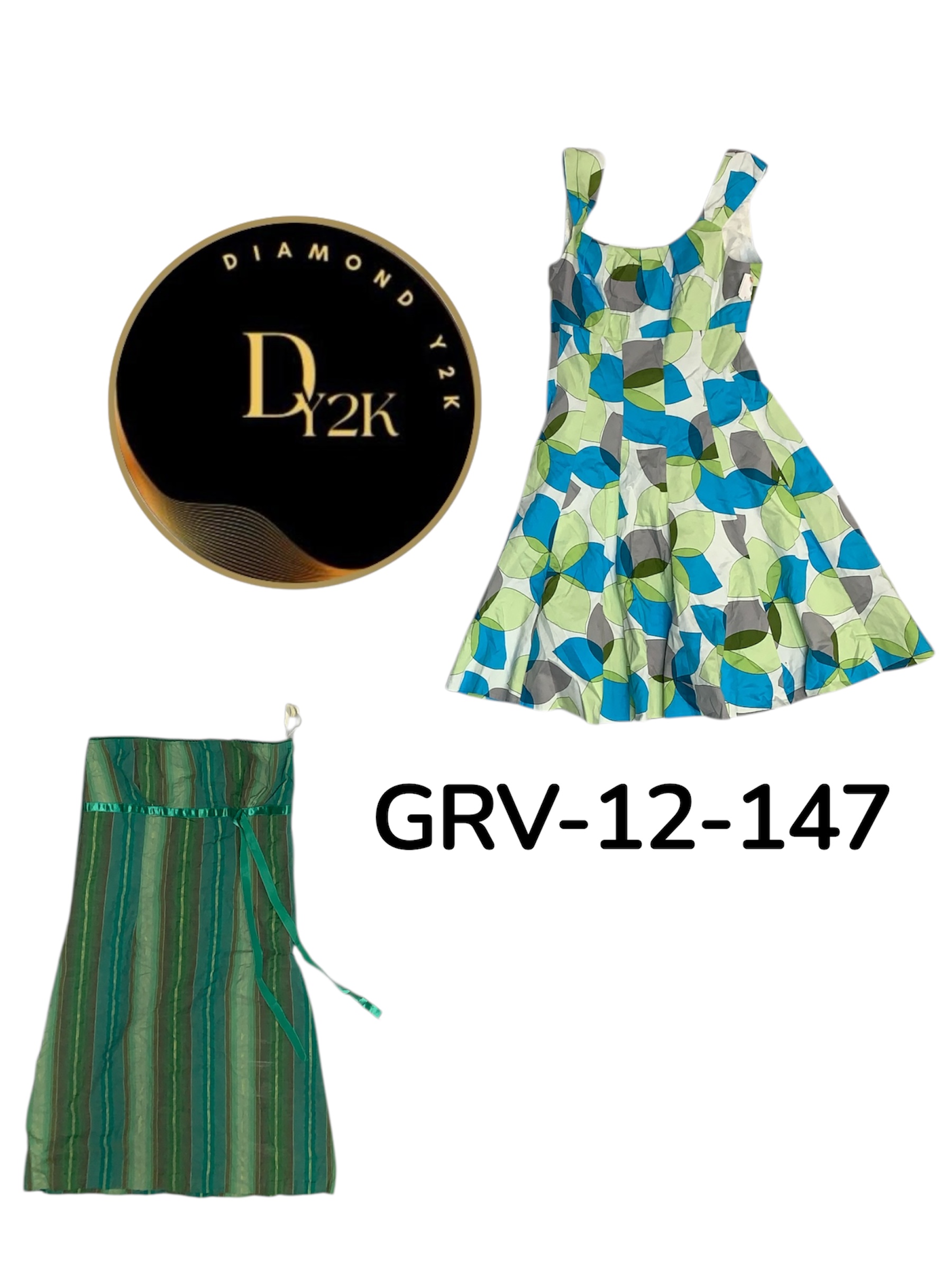 Y2K Cotton Dress – Soft Fabric Retro Fit (GRV-12-1..