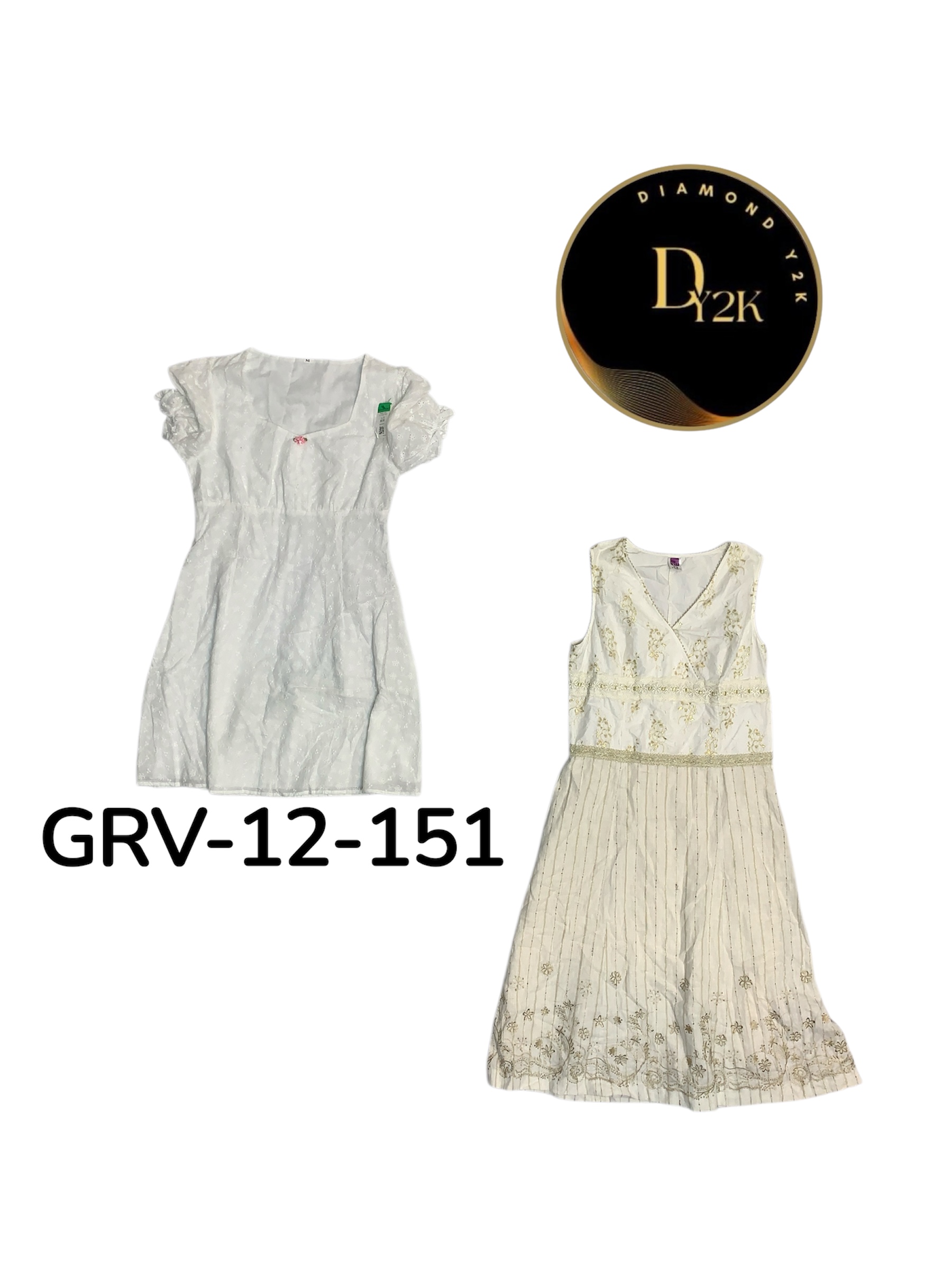Street Style Y2K Cotton Dress – Vintage Feel (GRV-..