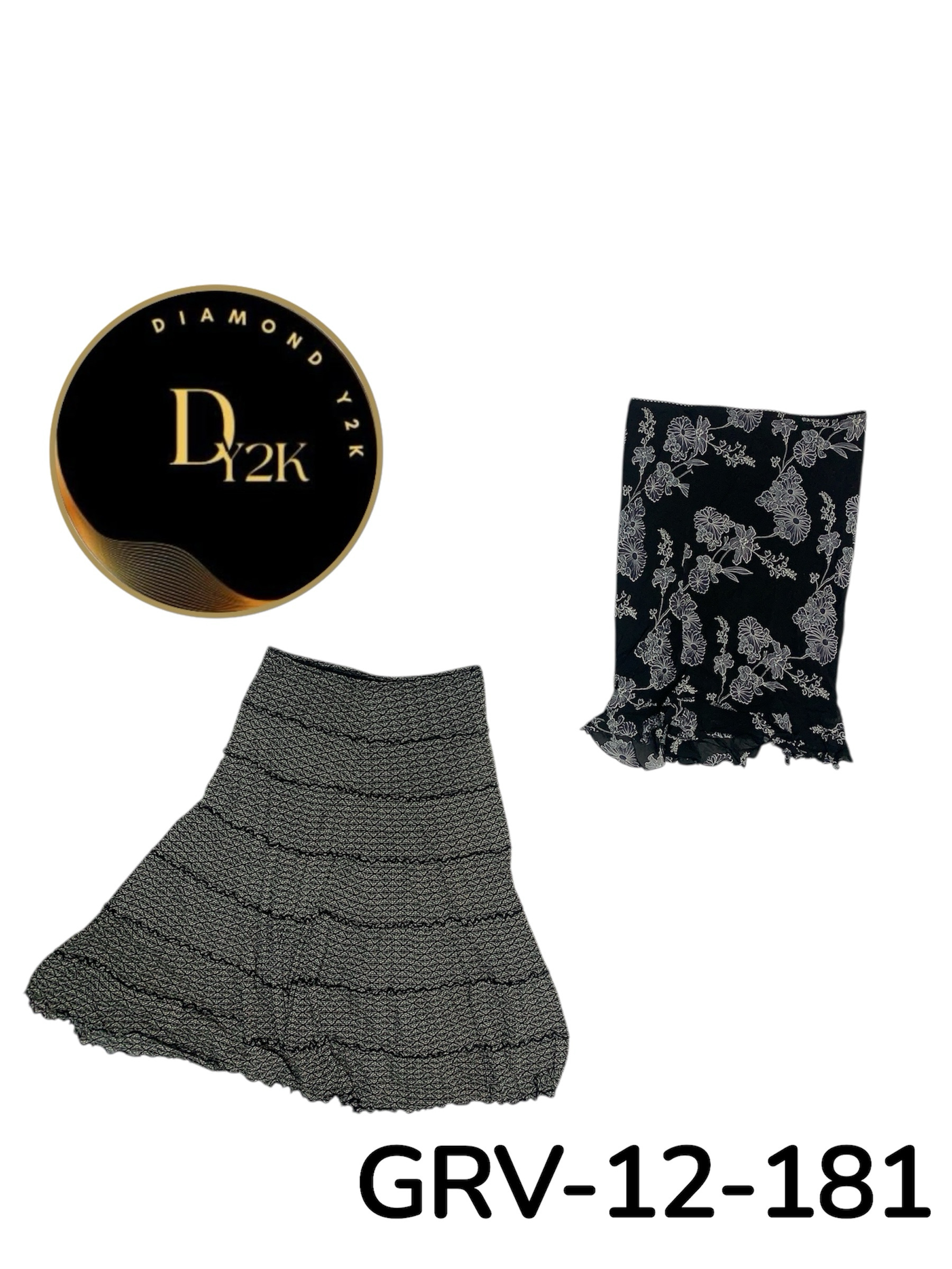 Y2K Poly Skirt – Vintage Aesthetic Low Rise Style ..