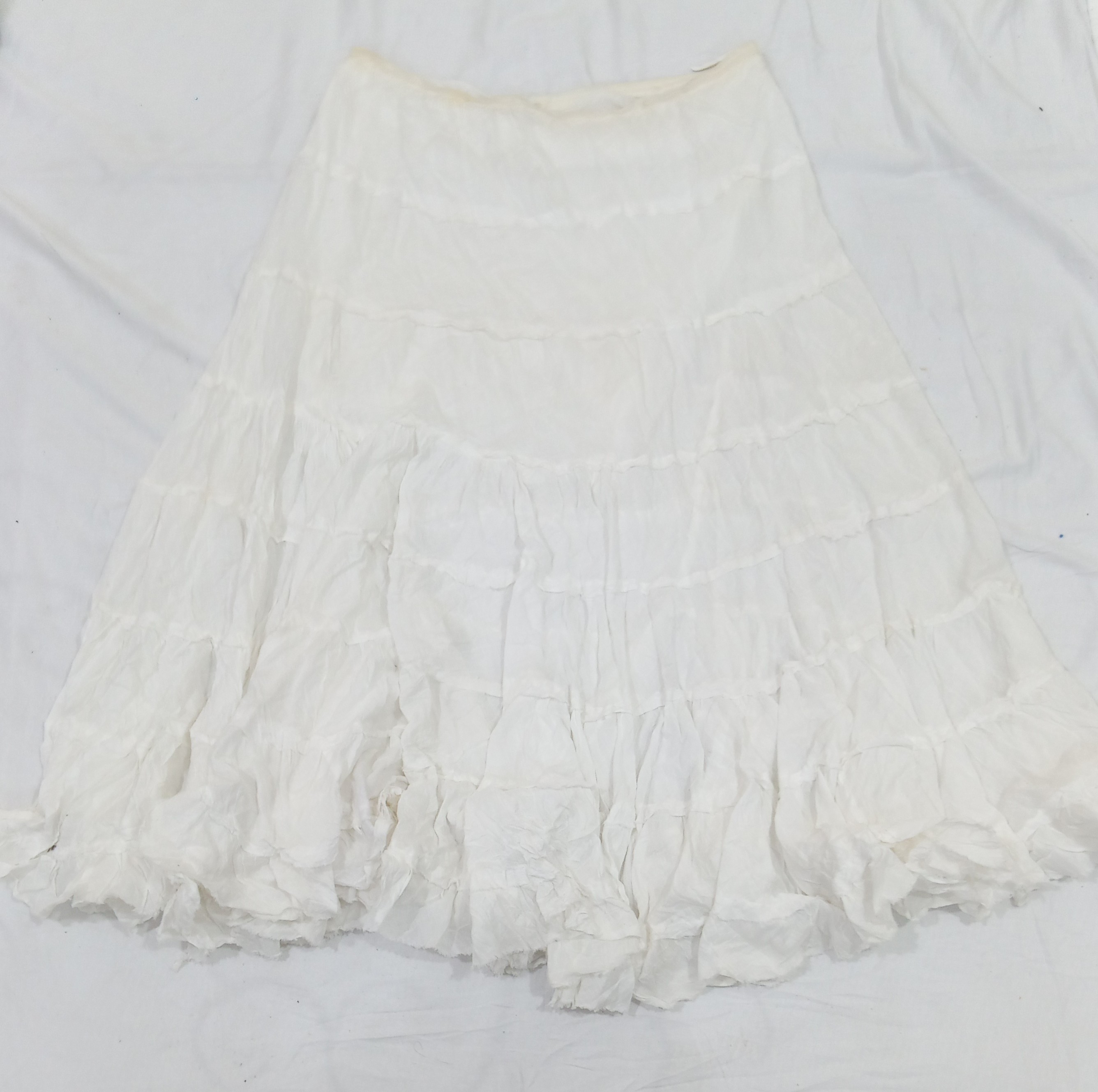White Cotton Skirts