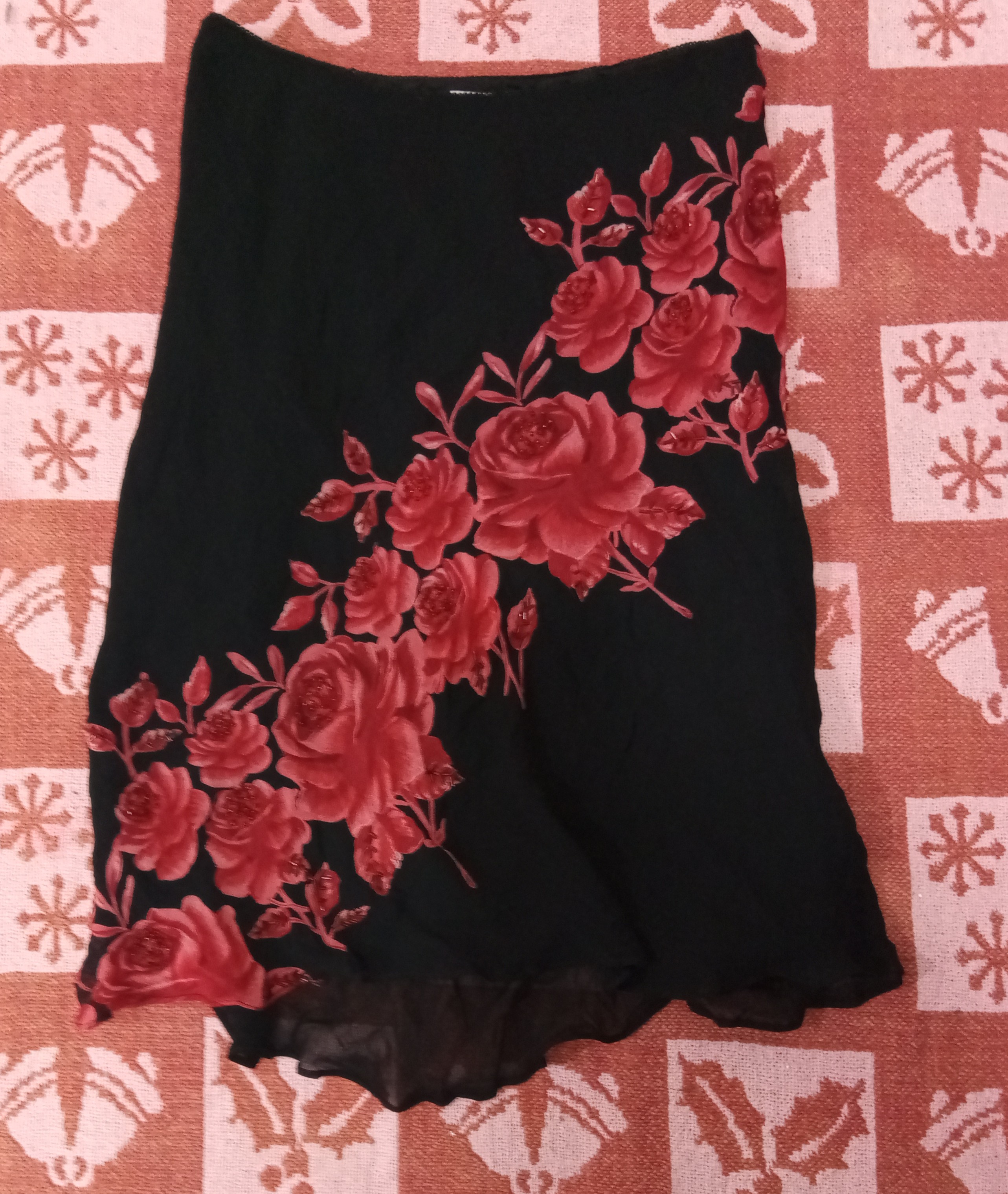 Printed Grunge Skirts