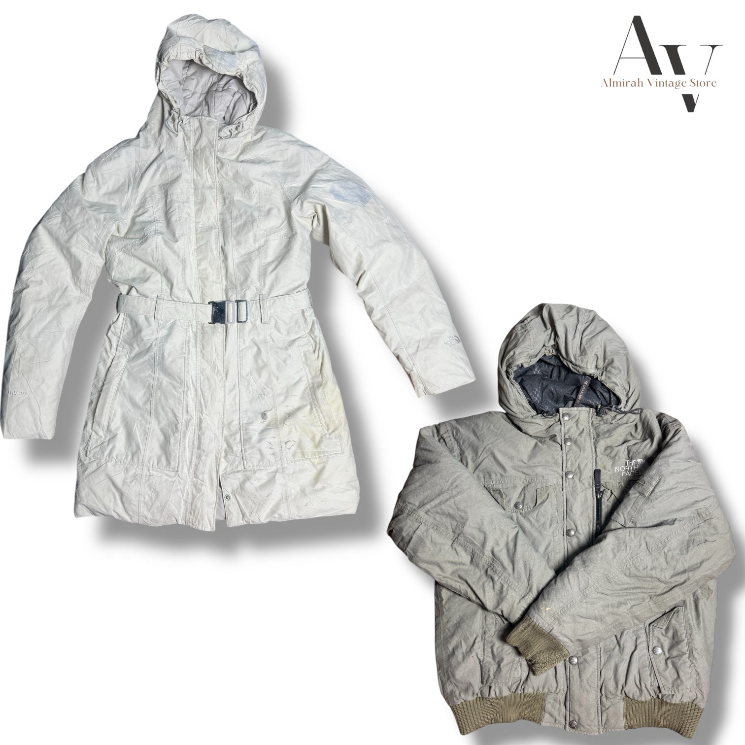 The north face puffer jackets