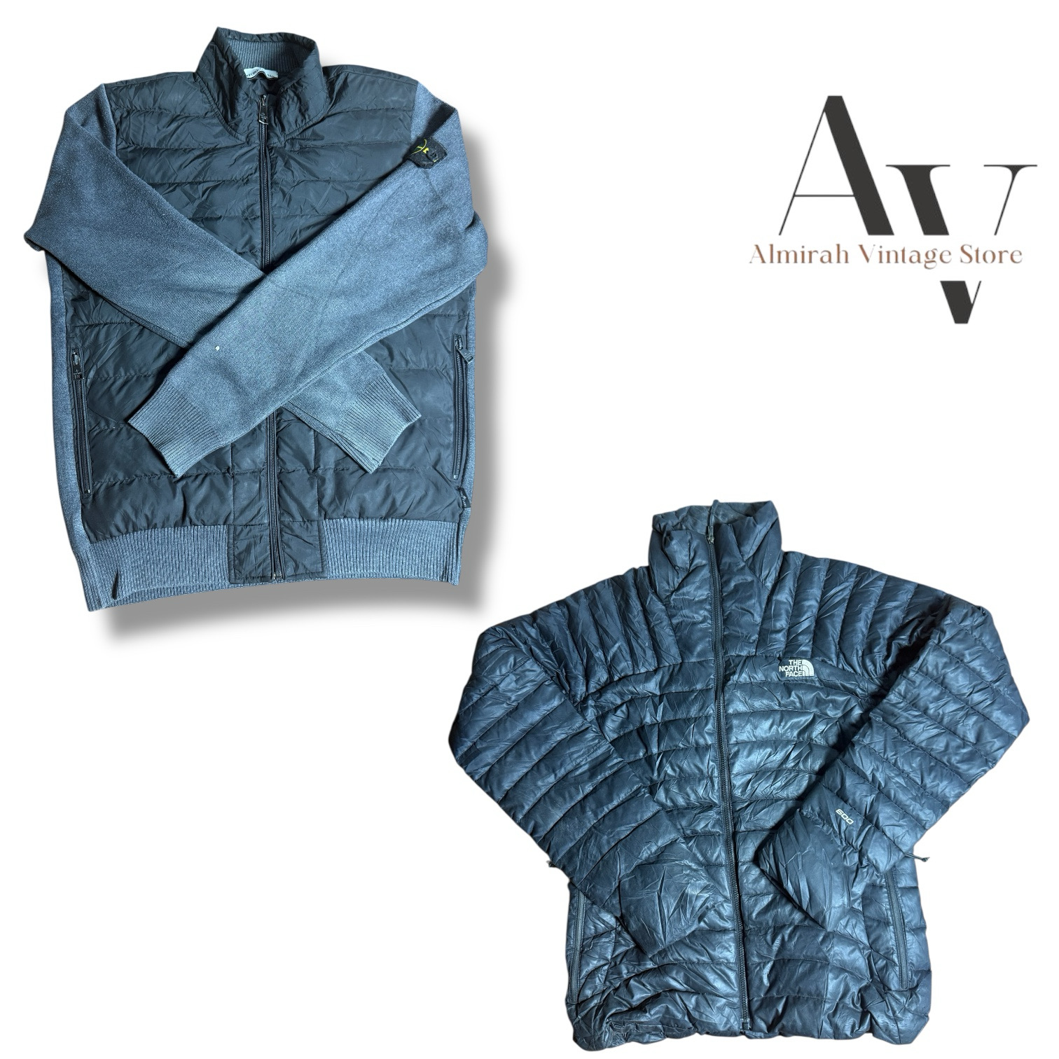 Stone island ,TNF ,NAPAPIJRI,emporia and more bran..