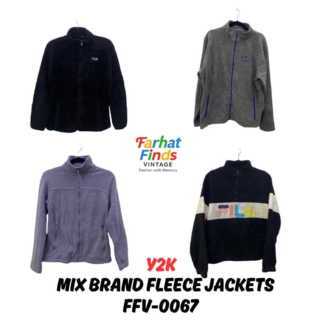 FFV-0067 MIX BRAND FLEECE JACKETS