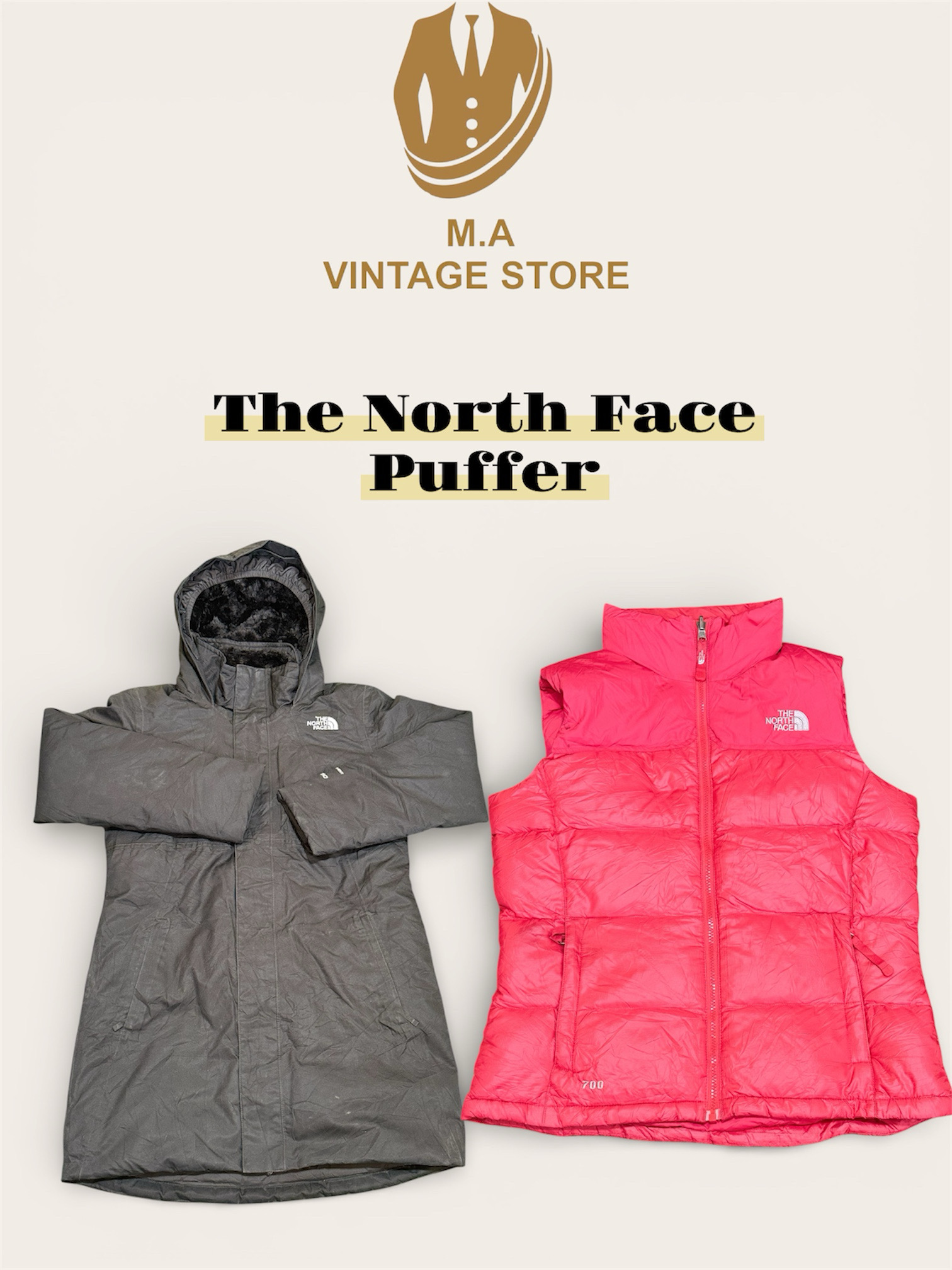 Chaquetas de plumas de marca The North Face