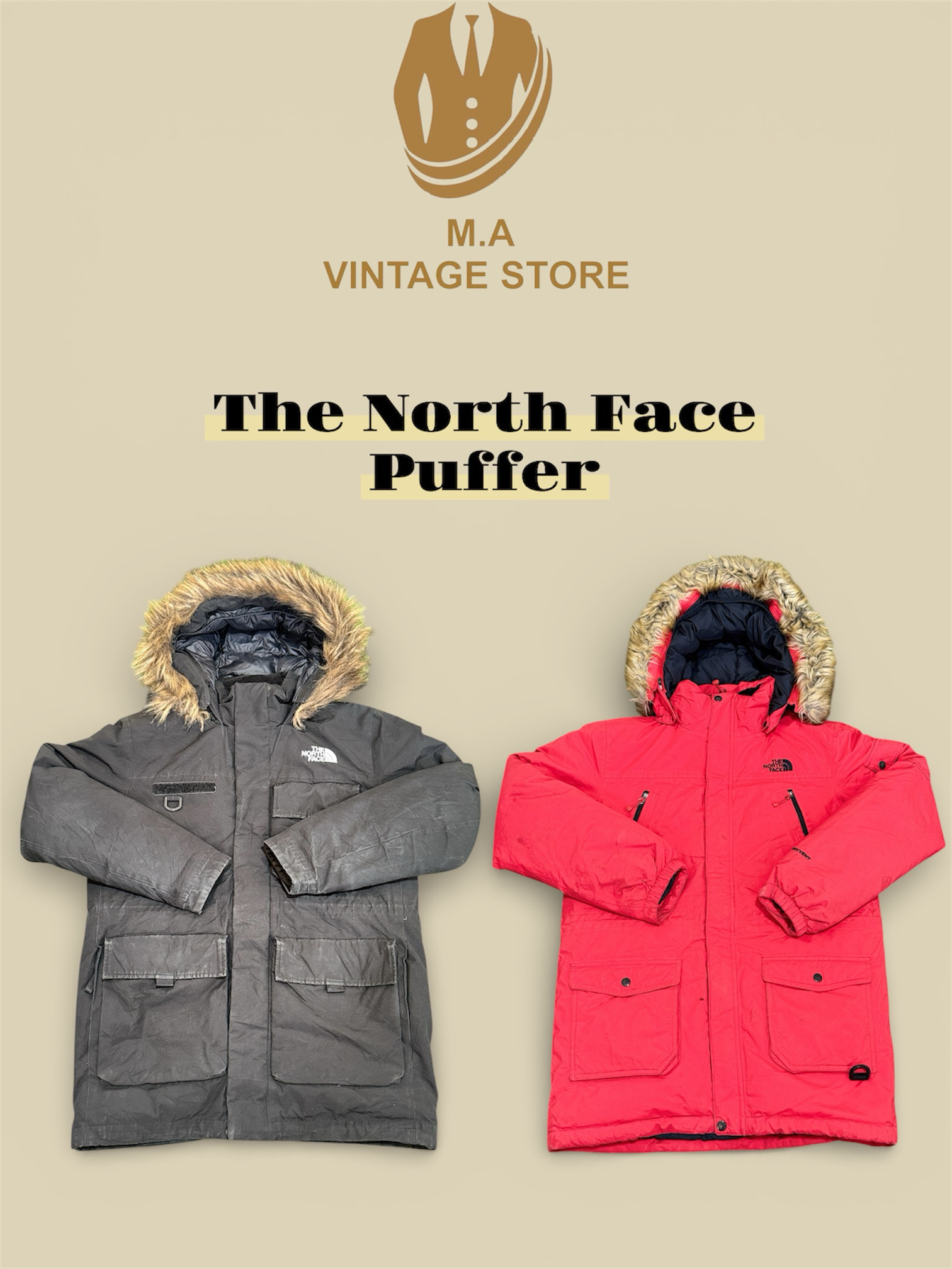 Chaqueta de plumas auténtica The North Face