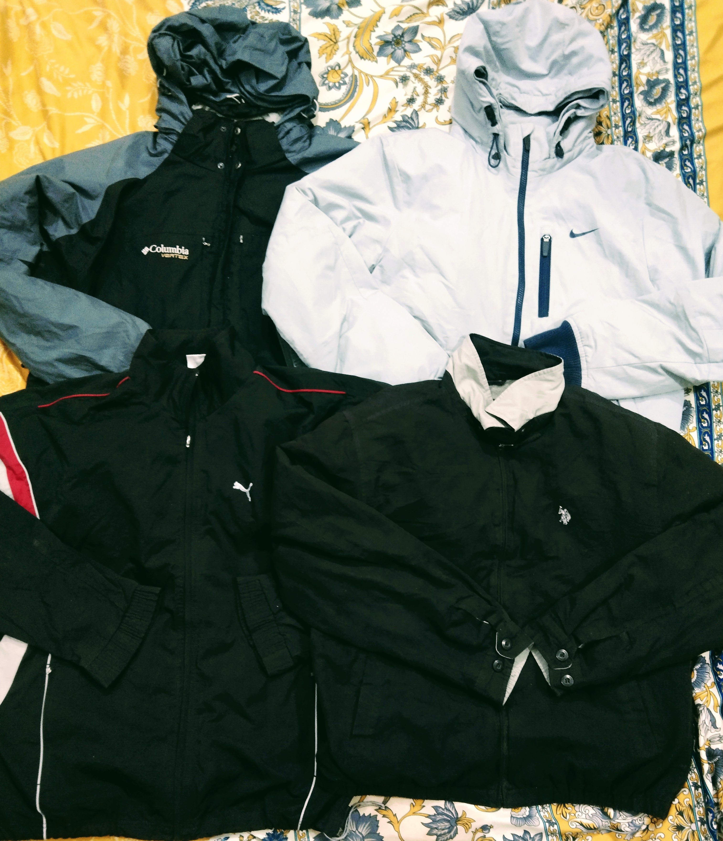 Mix branded track jacket