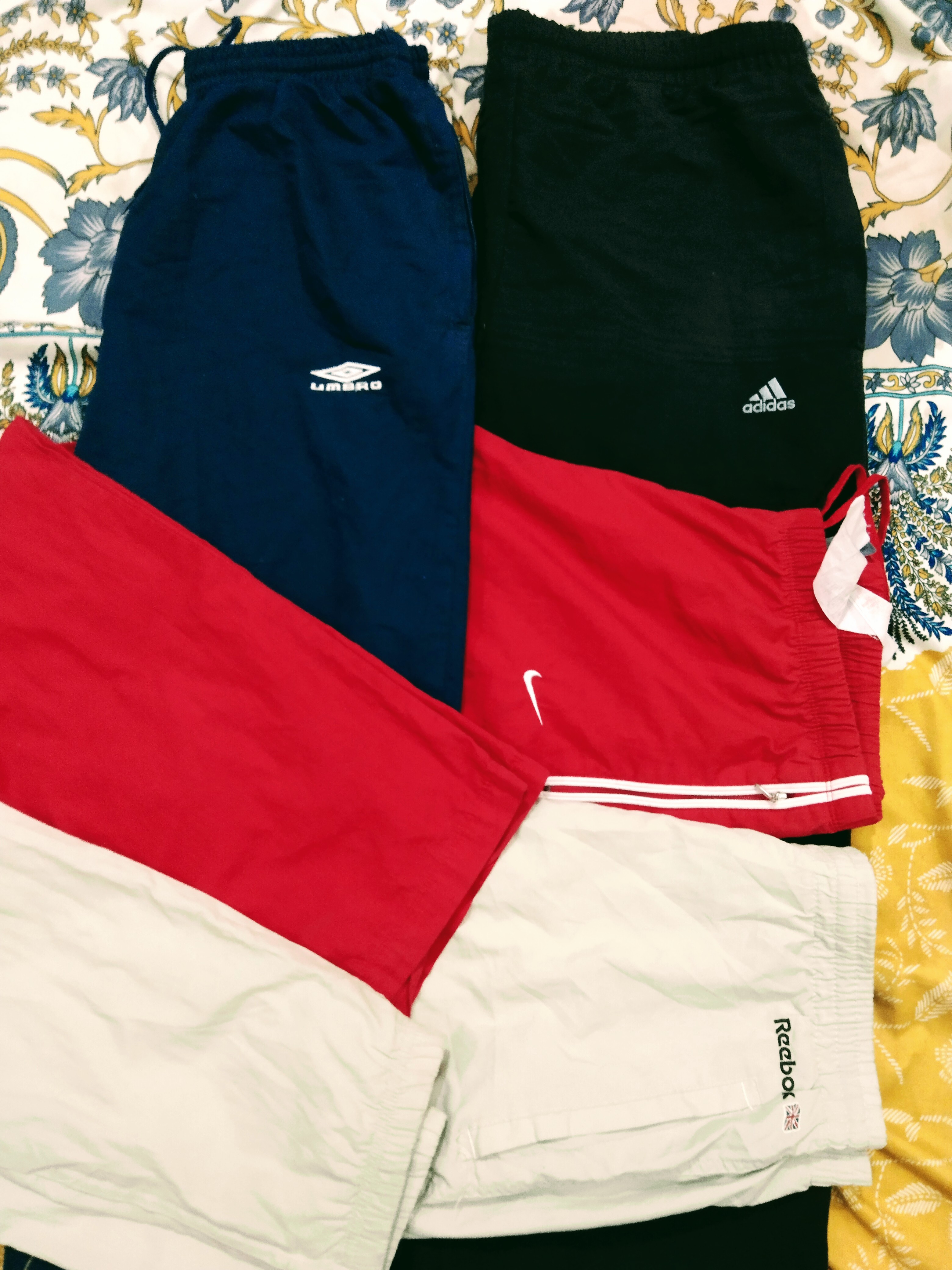 Mix branded track pants