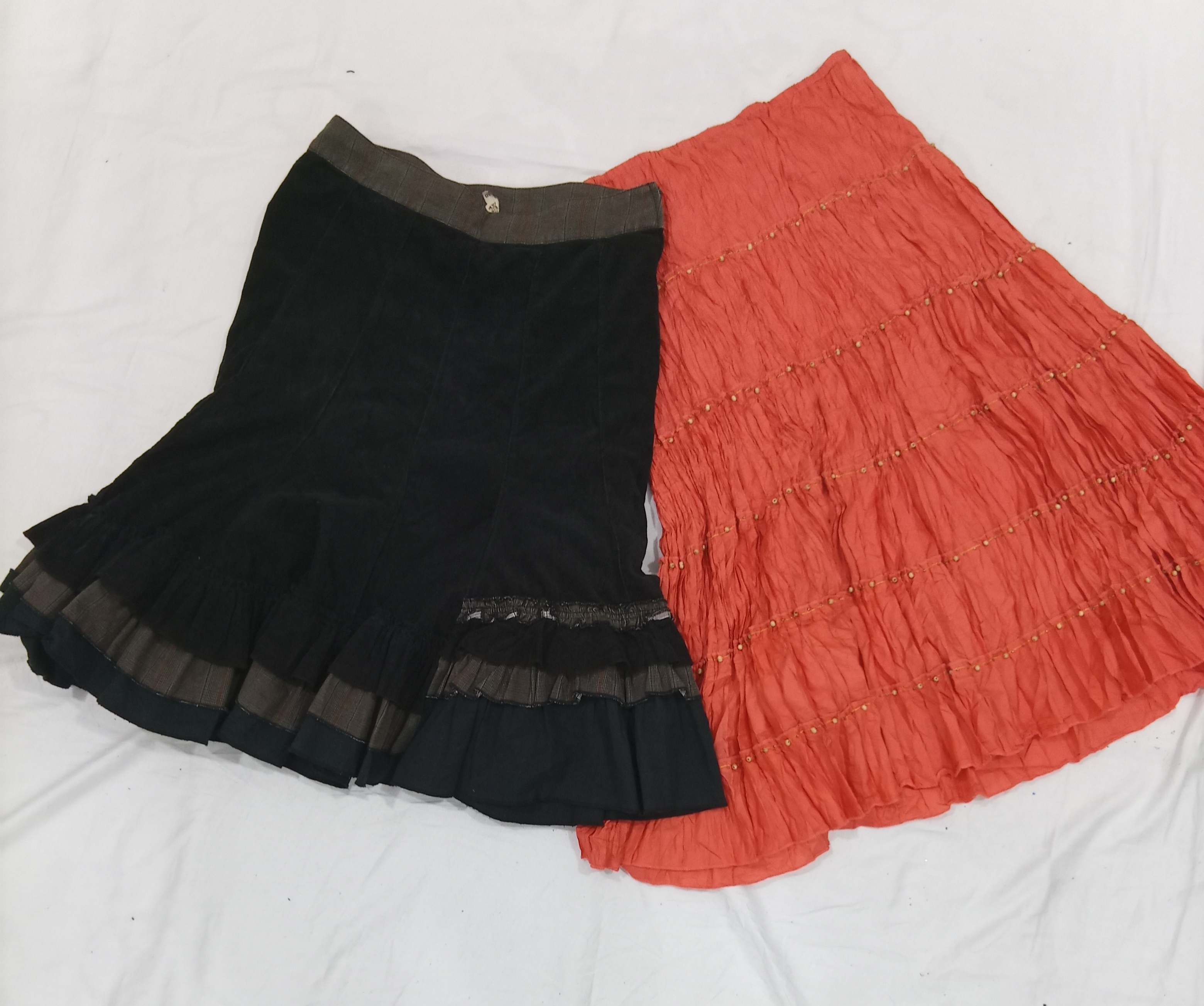 Unique Textcherd Skirts