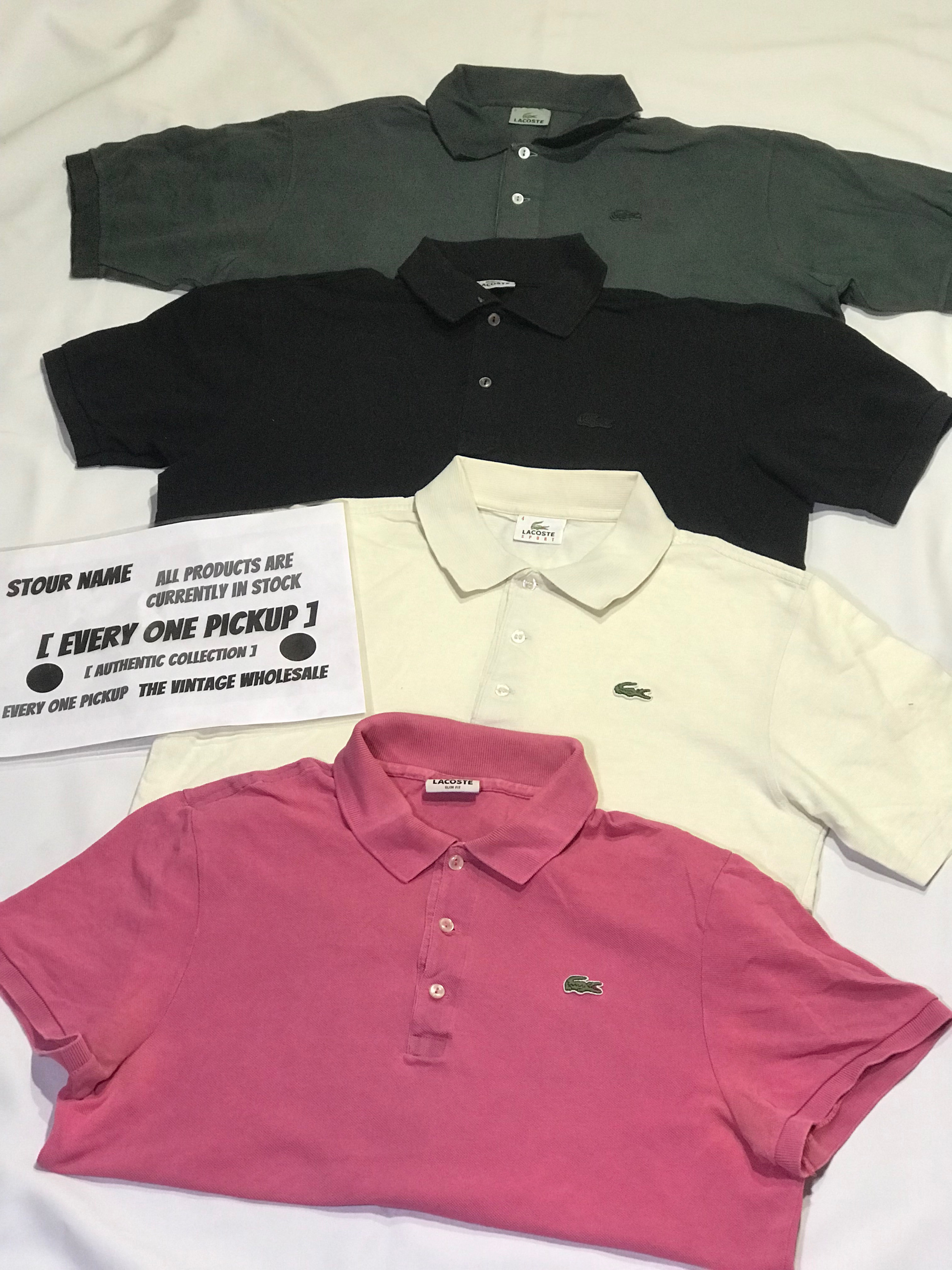 Premium polo Lacoste t shirts 👕