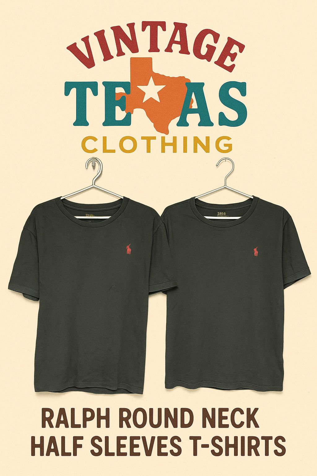 Ralph Lauren Roundneck T-shirts(RLT-0001)