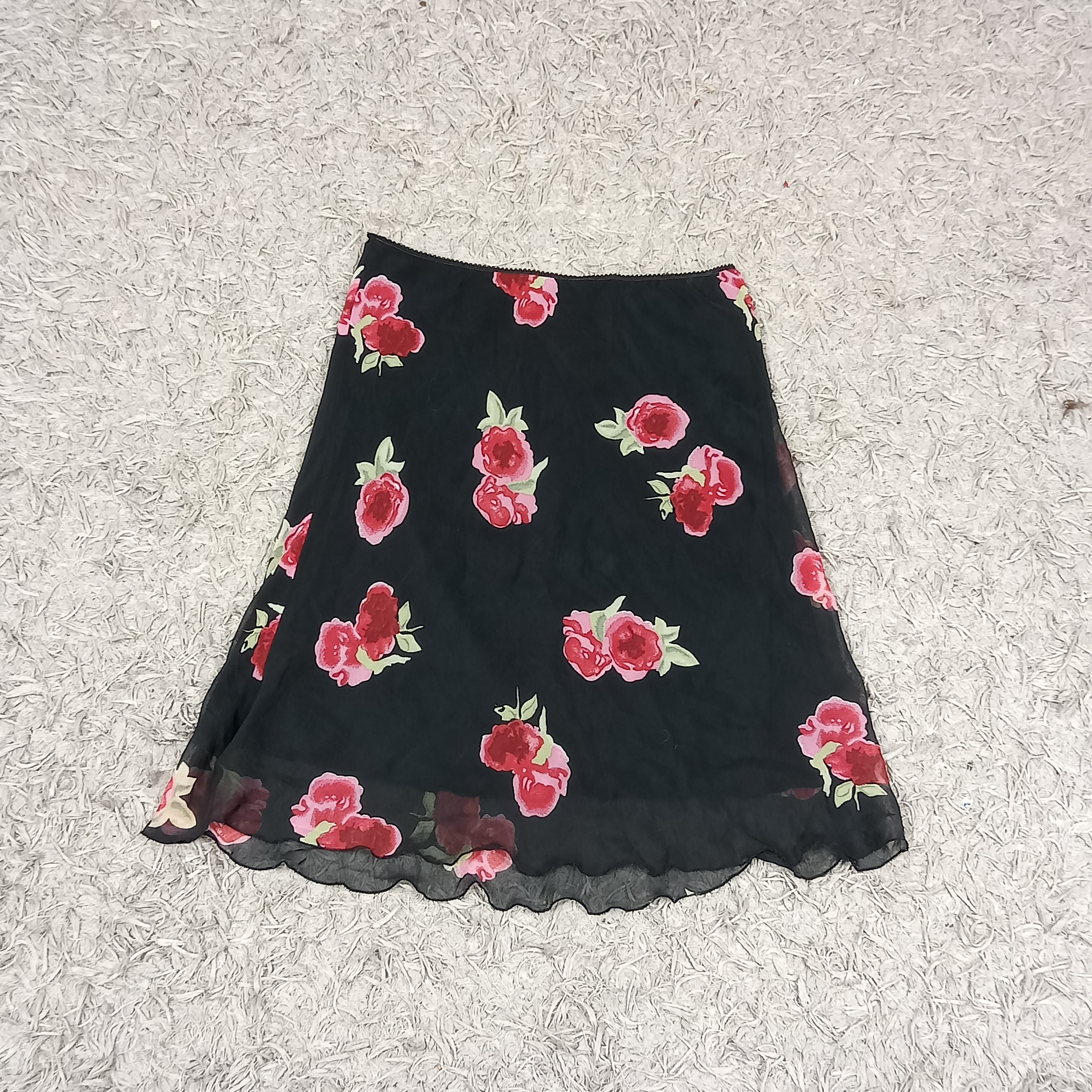 Y2K POLY SKIRTS (BLACK) - BUNDLE 01