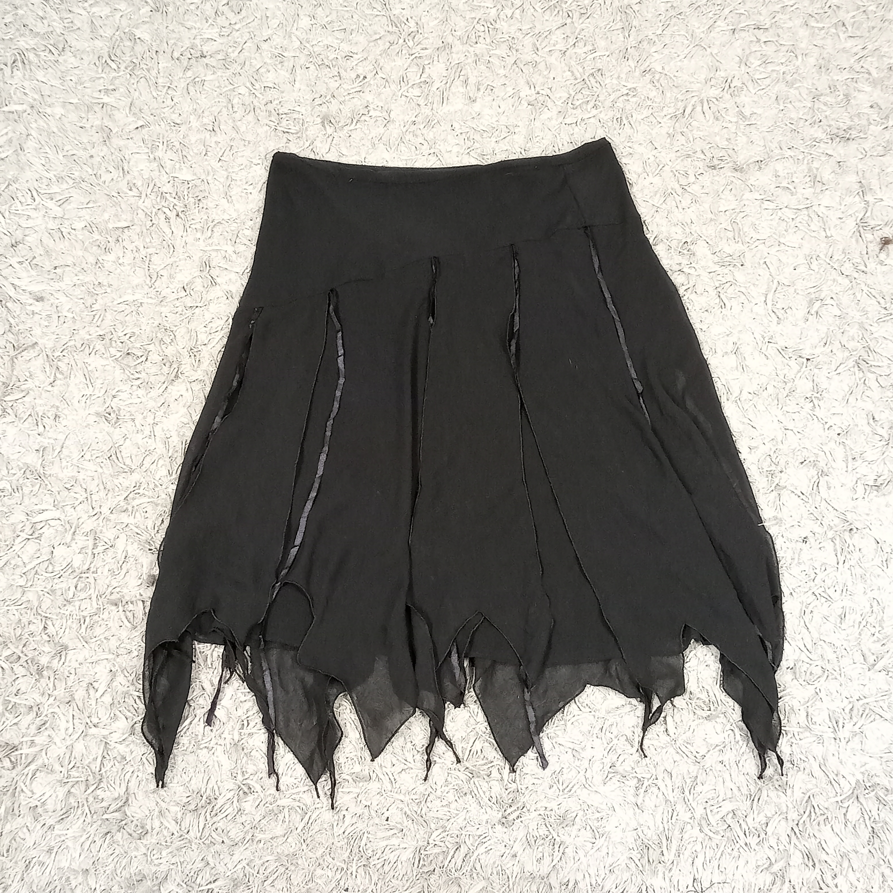 Y2K POLY SKIRTS (BLACK) - BUNDLE 03