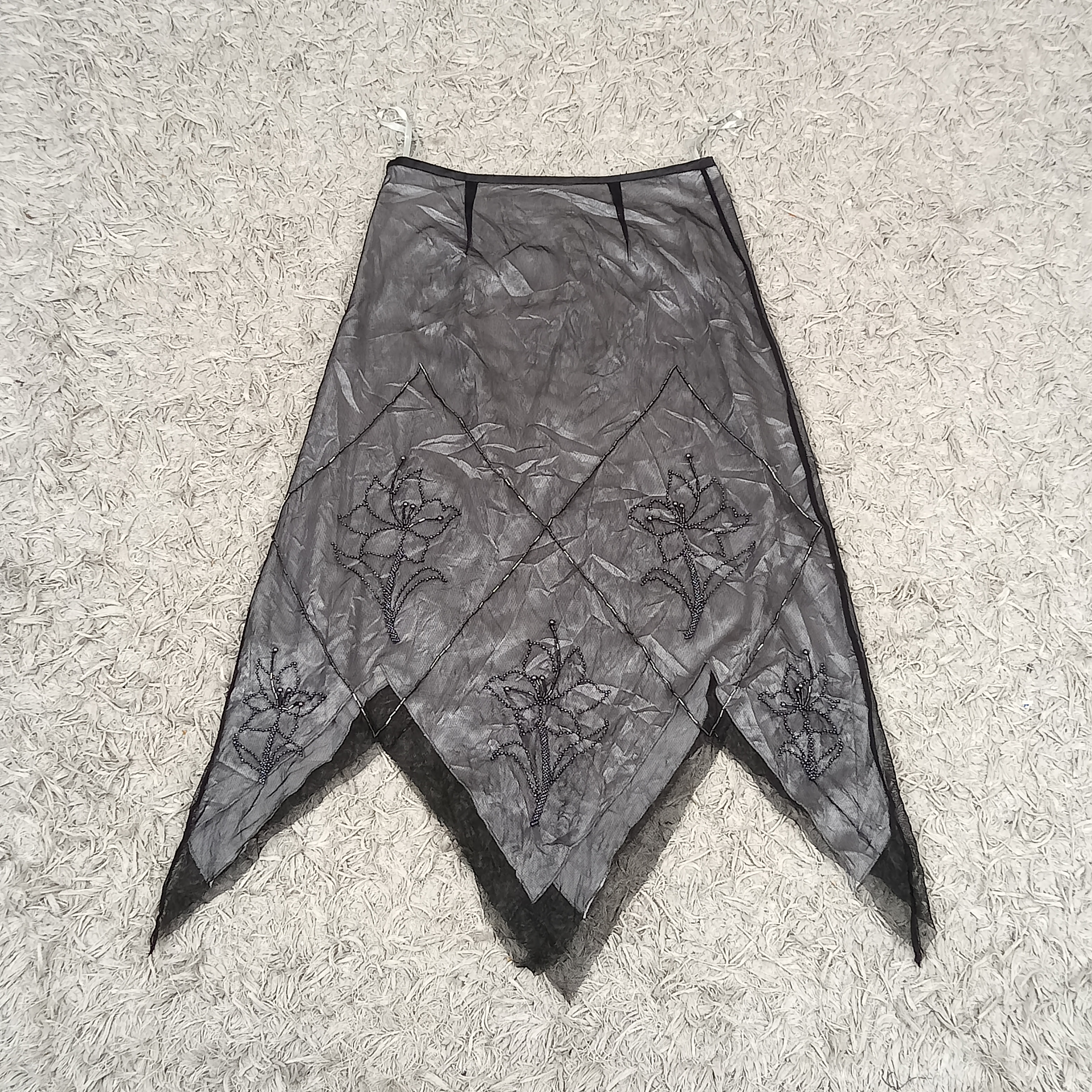 Y2K POLY SKIRTS (BLACK) - BUNDLE 06