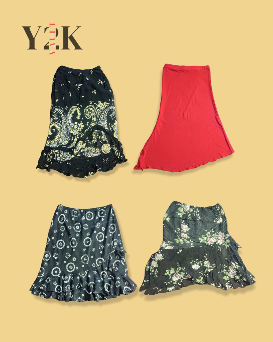 Edição de Saia Retro (Yv-548)