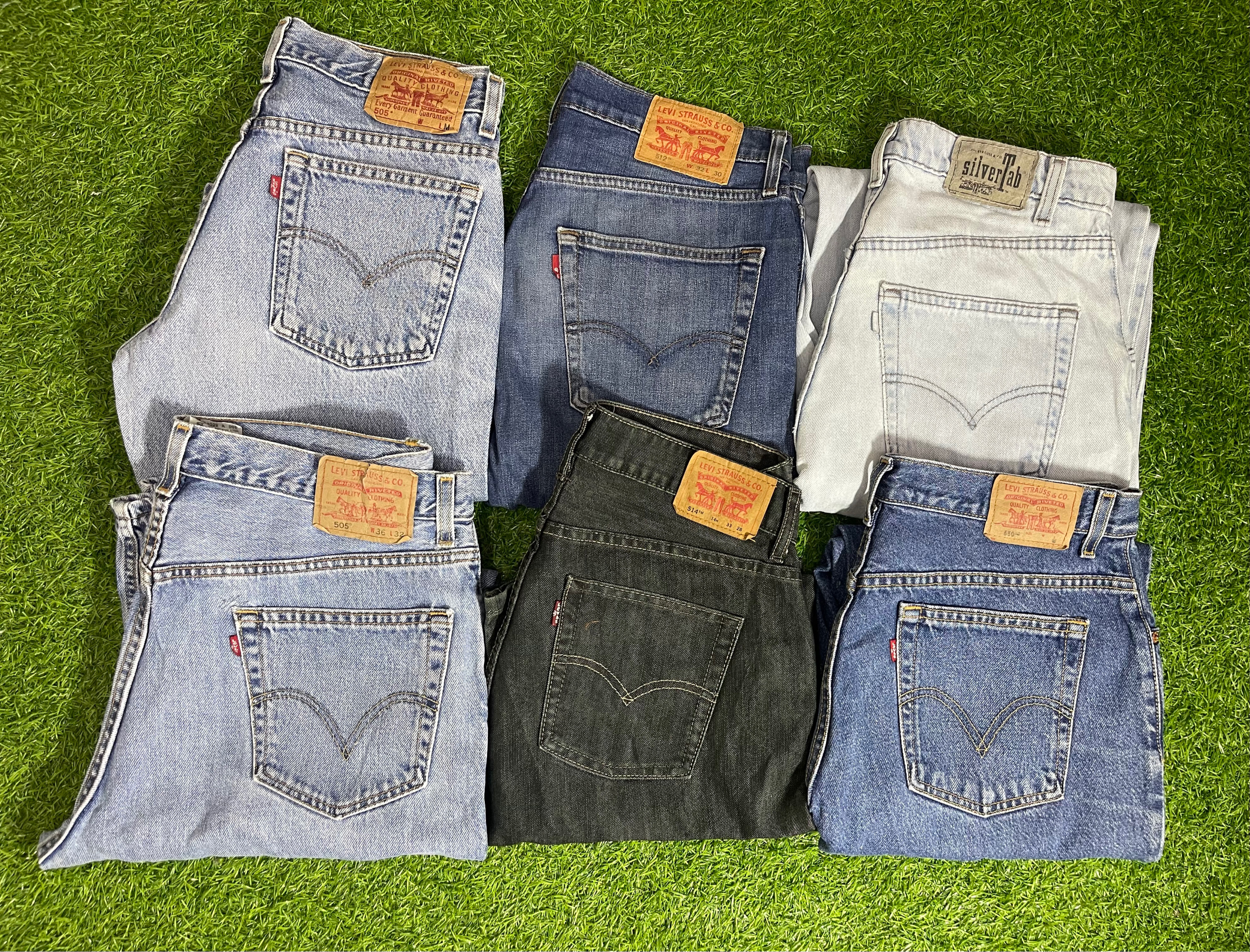 Levis Mens Mix Jeans