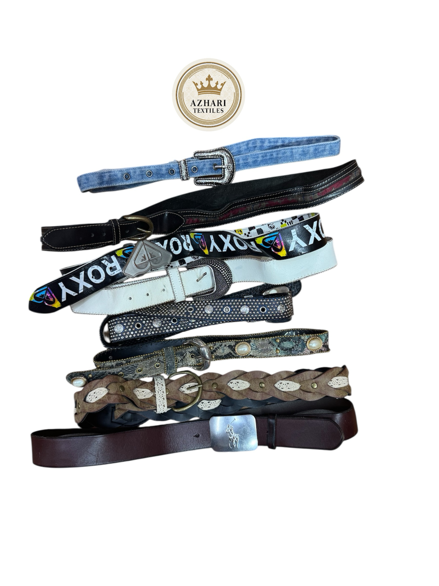 Unique belts 8 pcs