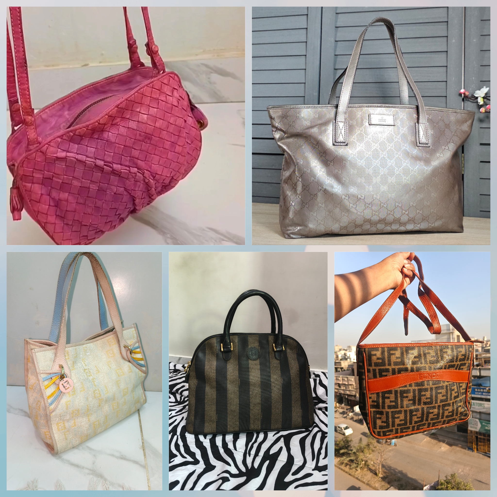 Branded Bags gucci Fendi bottega