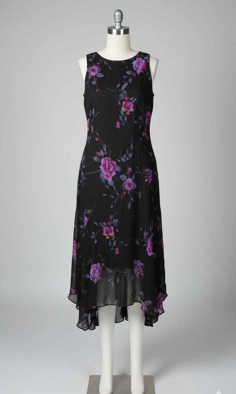 1773 - Y2K Style Printed Dress