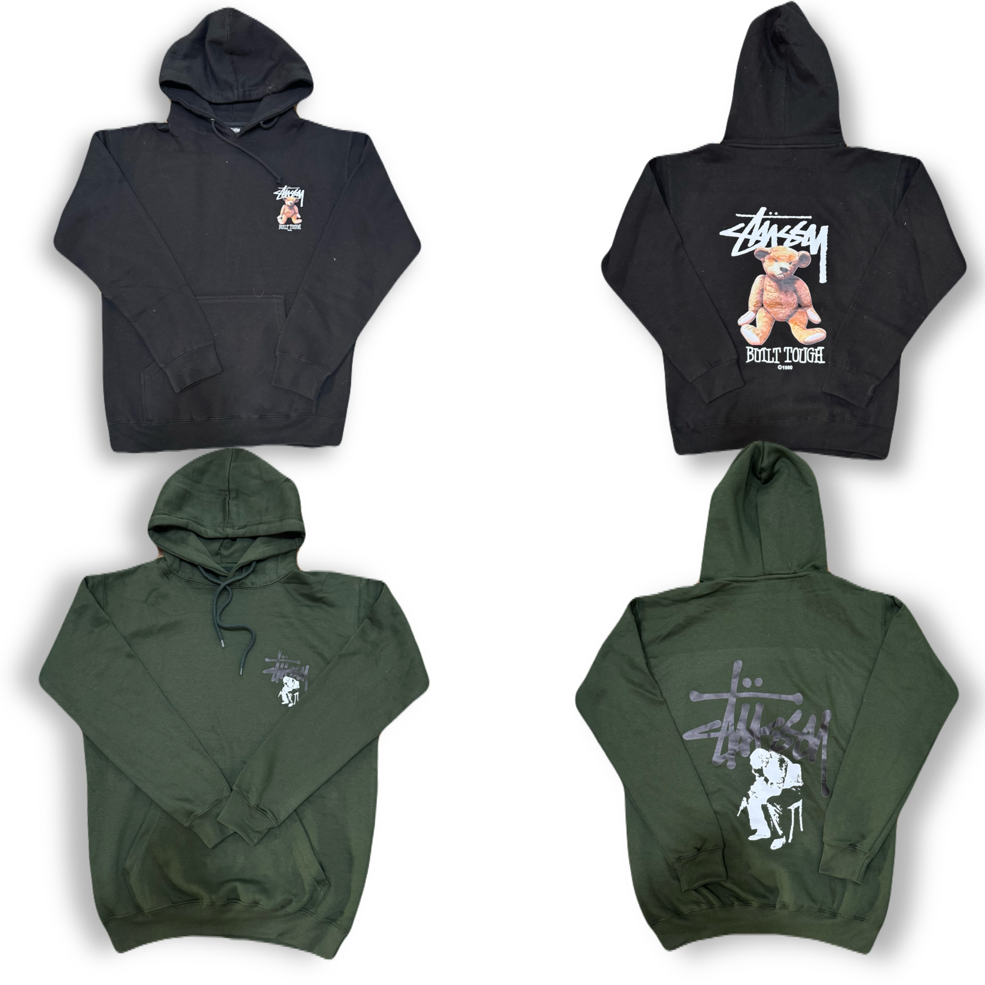 Stussy Rework Style Mix Hoodies