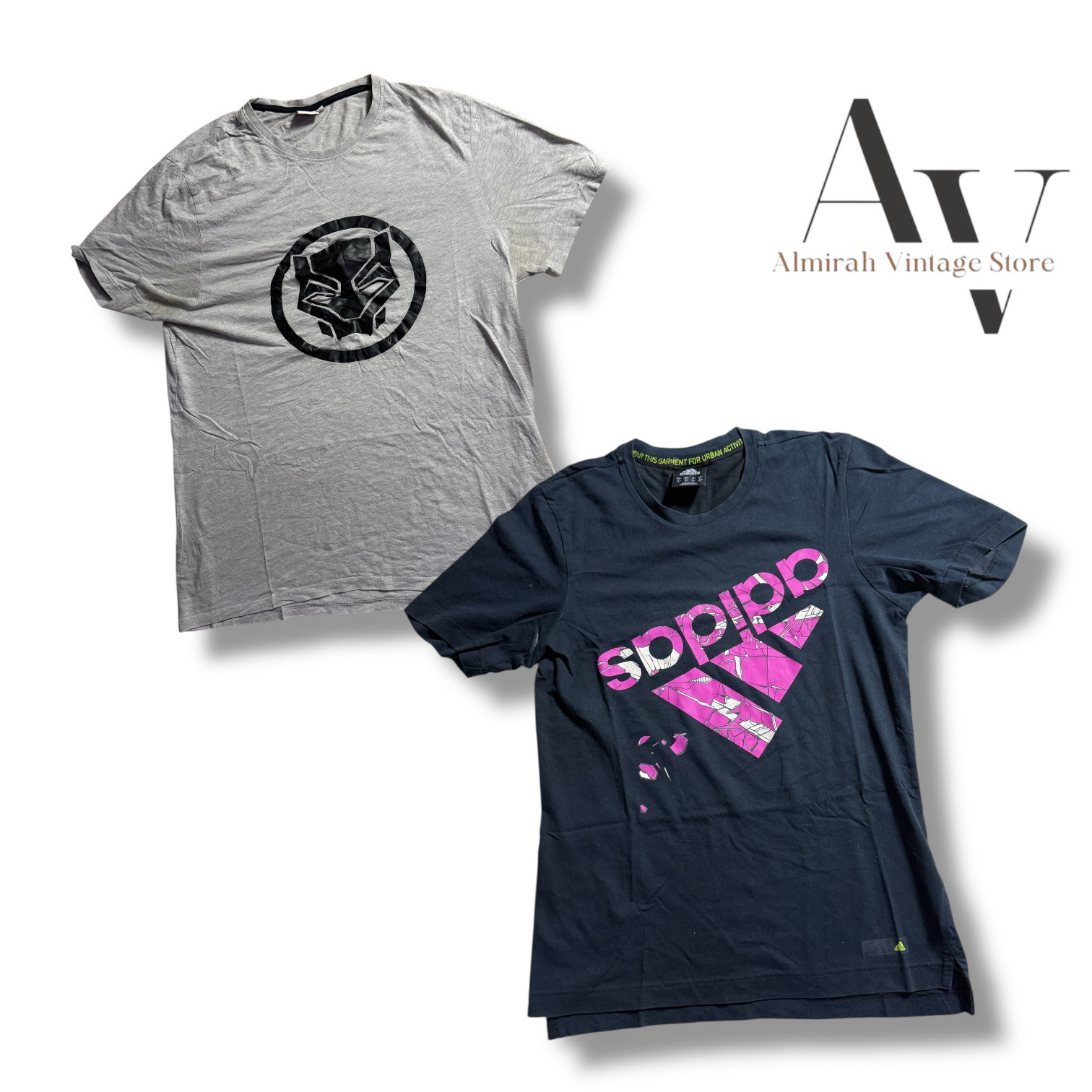 Adidas、champion、filaなどのブランドTシャツ