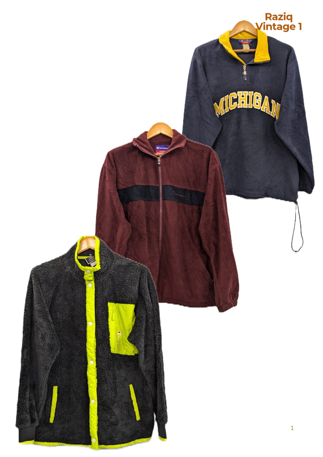 💥 RV1617 チャンピオン フリースジャケット