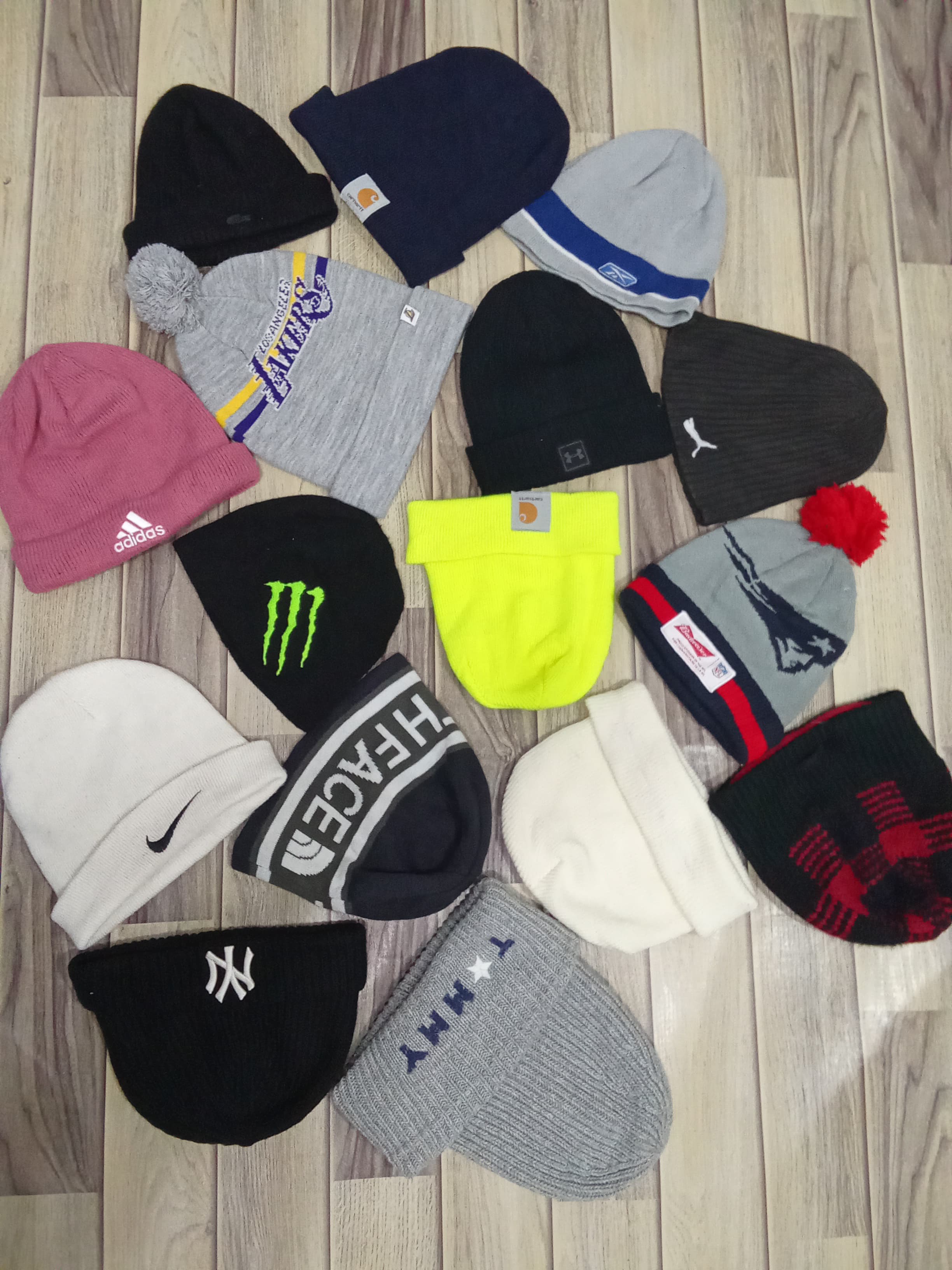 Mix branded beanies